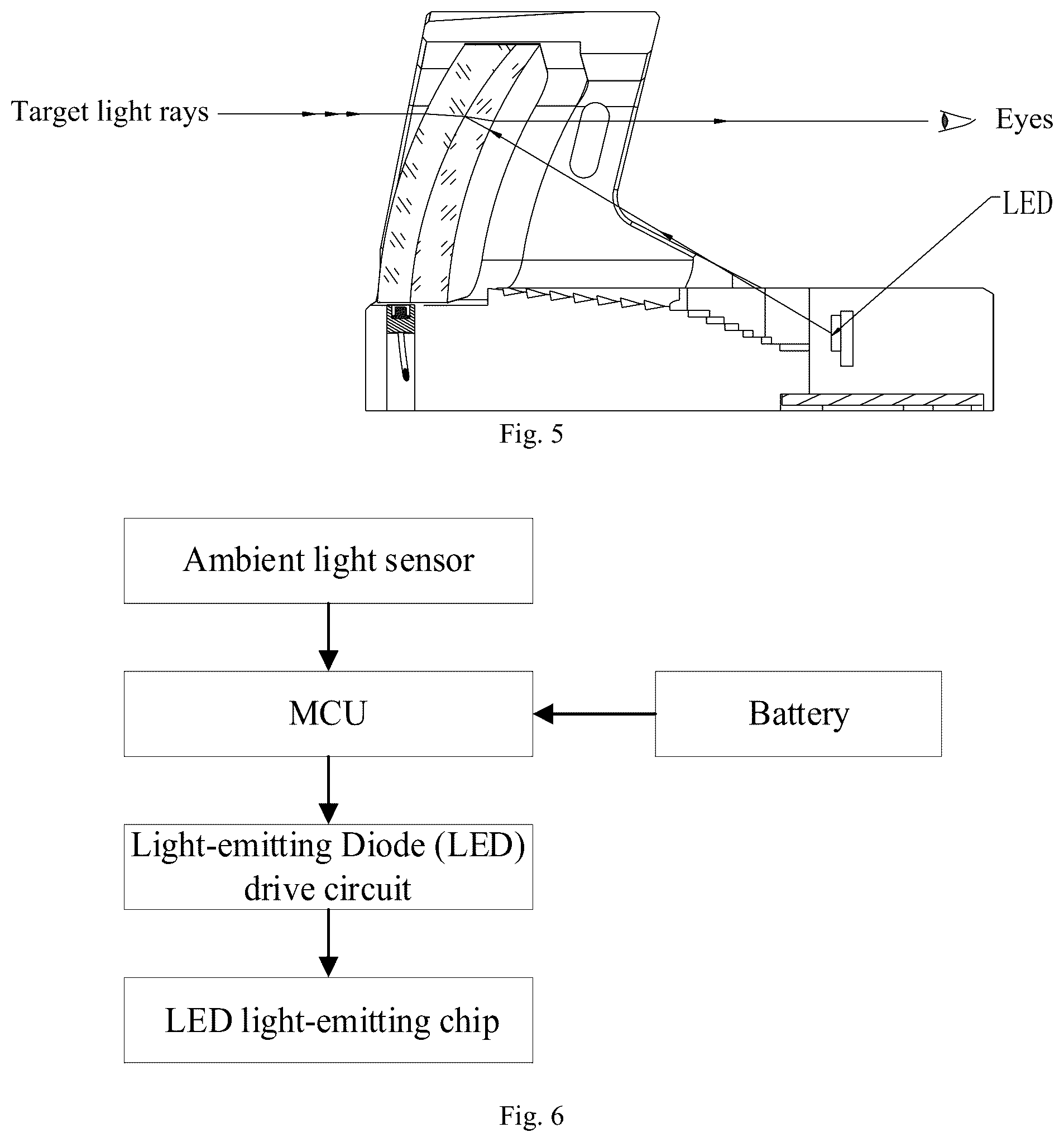 Patent US12345503 Figure 3 – Automatic light-adjusting structure for red dot sight