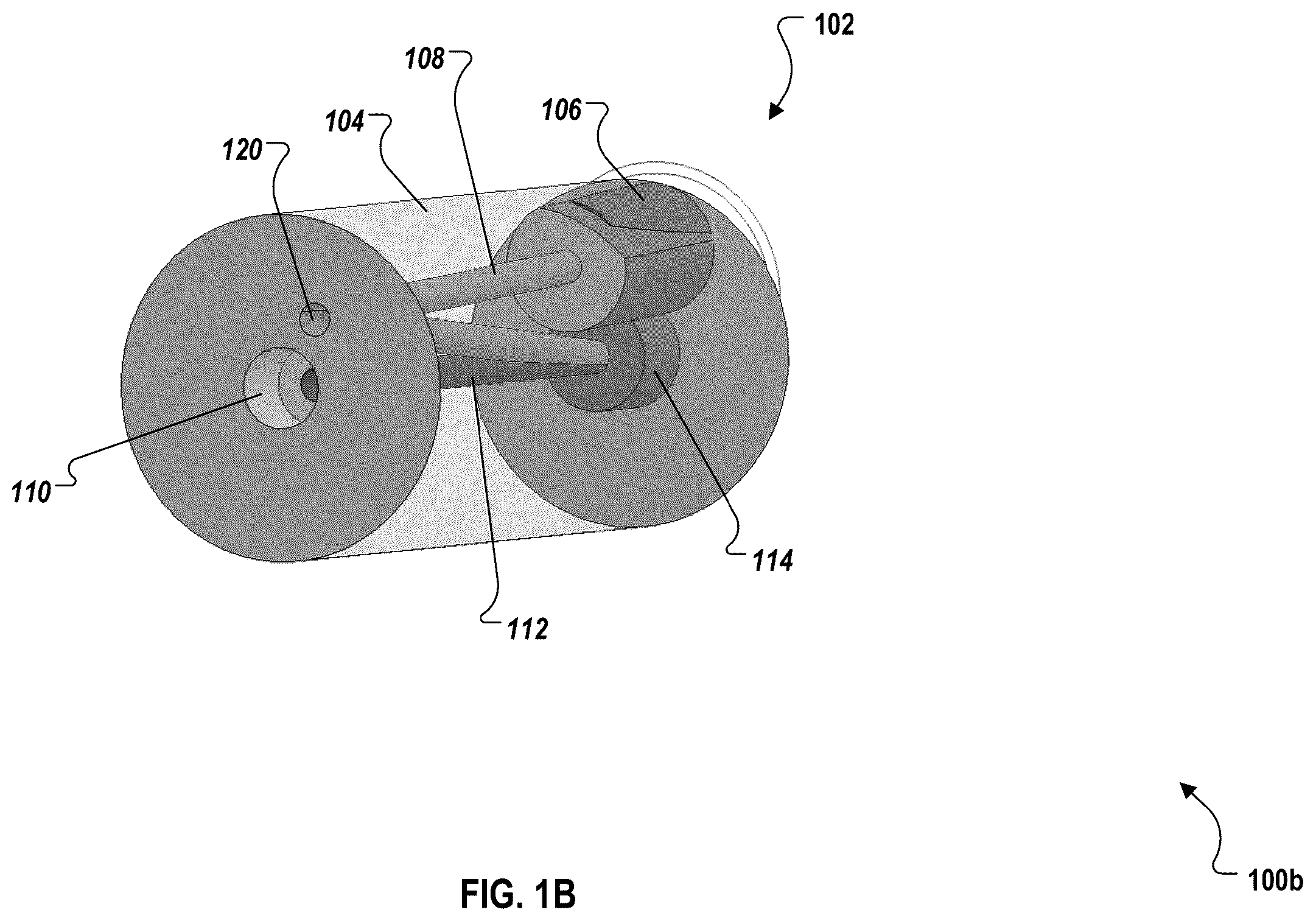 Patent US12345505 Figure 2 – Single aperture laser range finder
