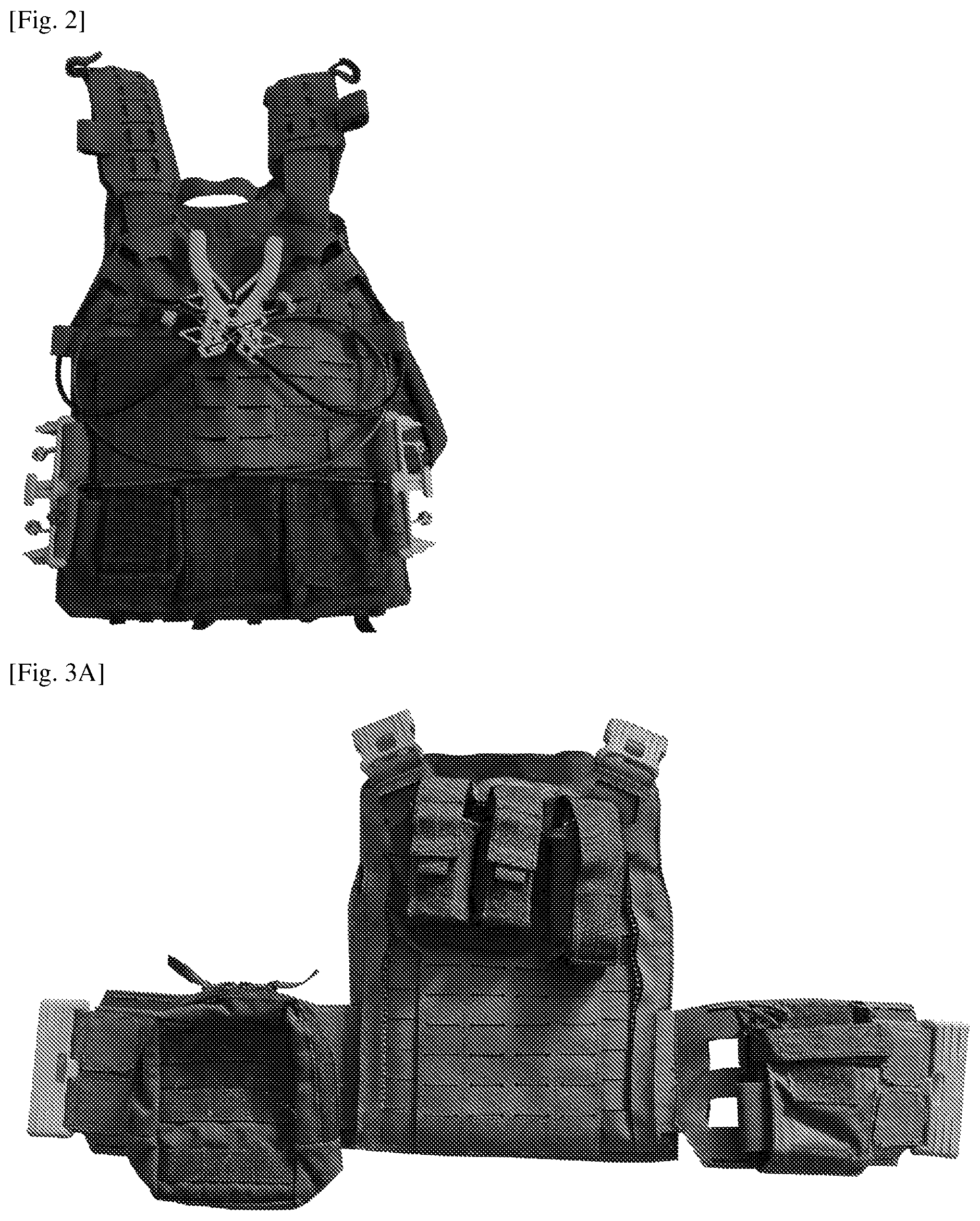 Patent US12345506 Figure 2 – Quick-unfasten protective vest, quick-release system and snap buckle