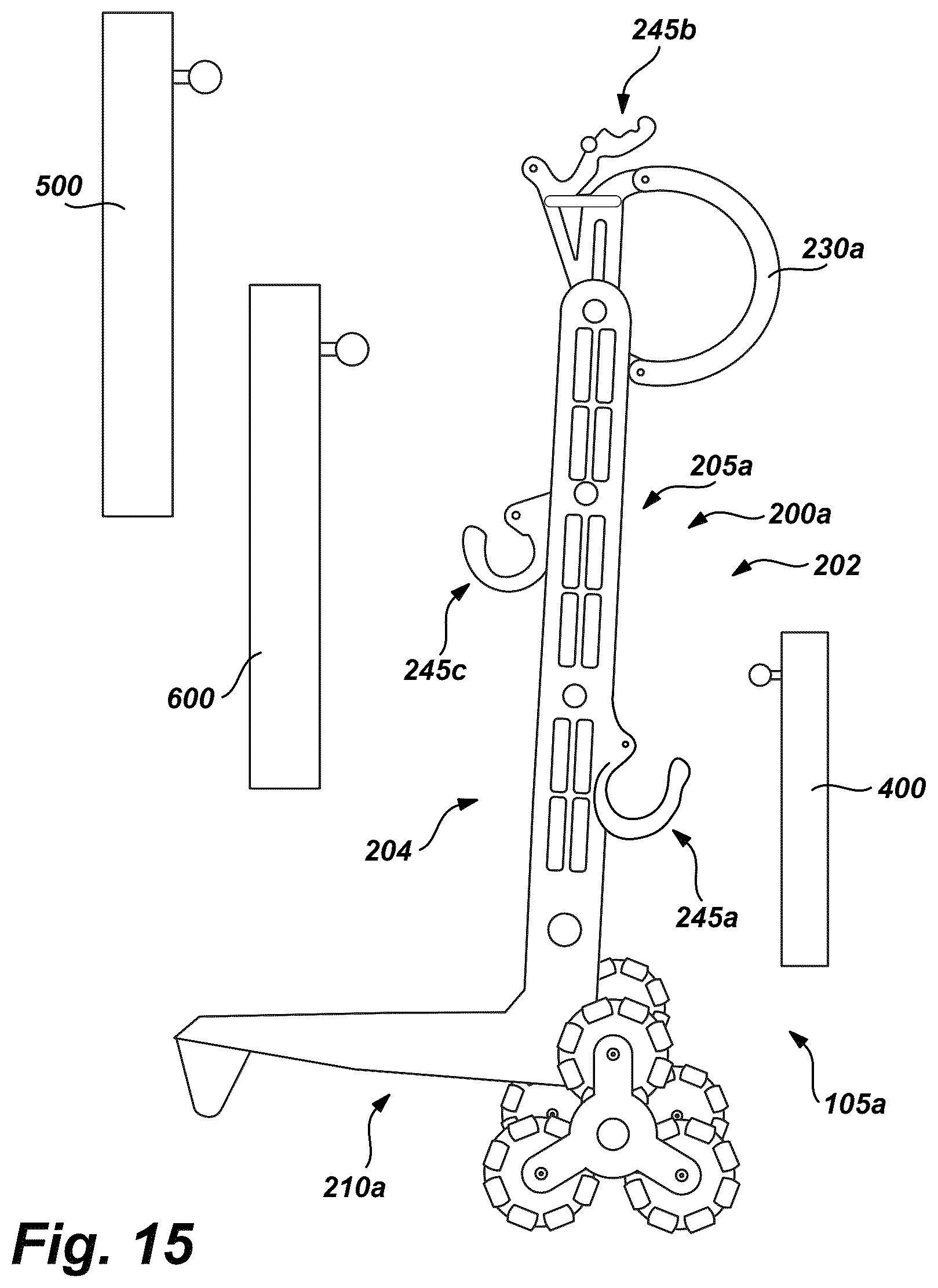 Patent US12345507 Figure 7 – System, apparatus, and method for a movable ballistic barrier