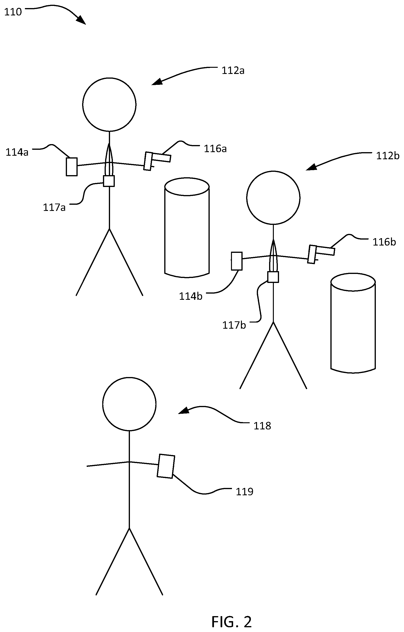 Patent US12345511 Figure 2 – Shooting competition system and methods of making and using same