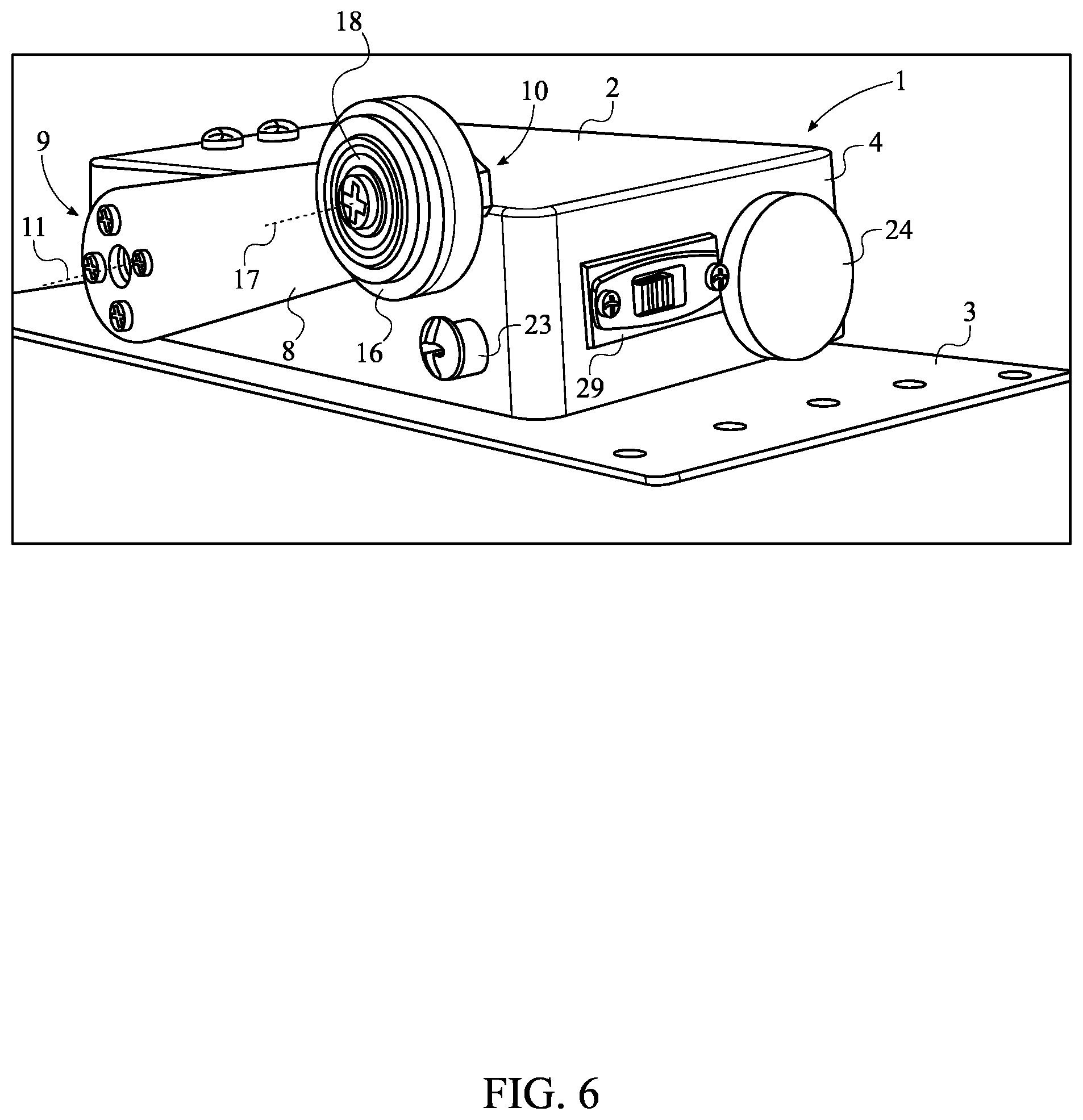 Patent US12345512 Figure 6 – Knockdown-field-target resetting system