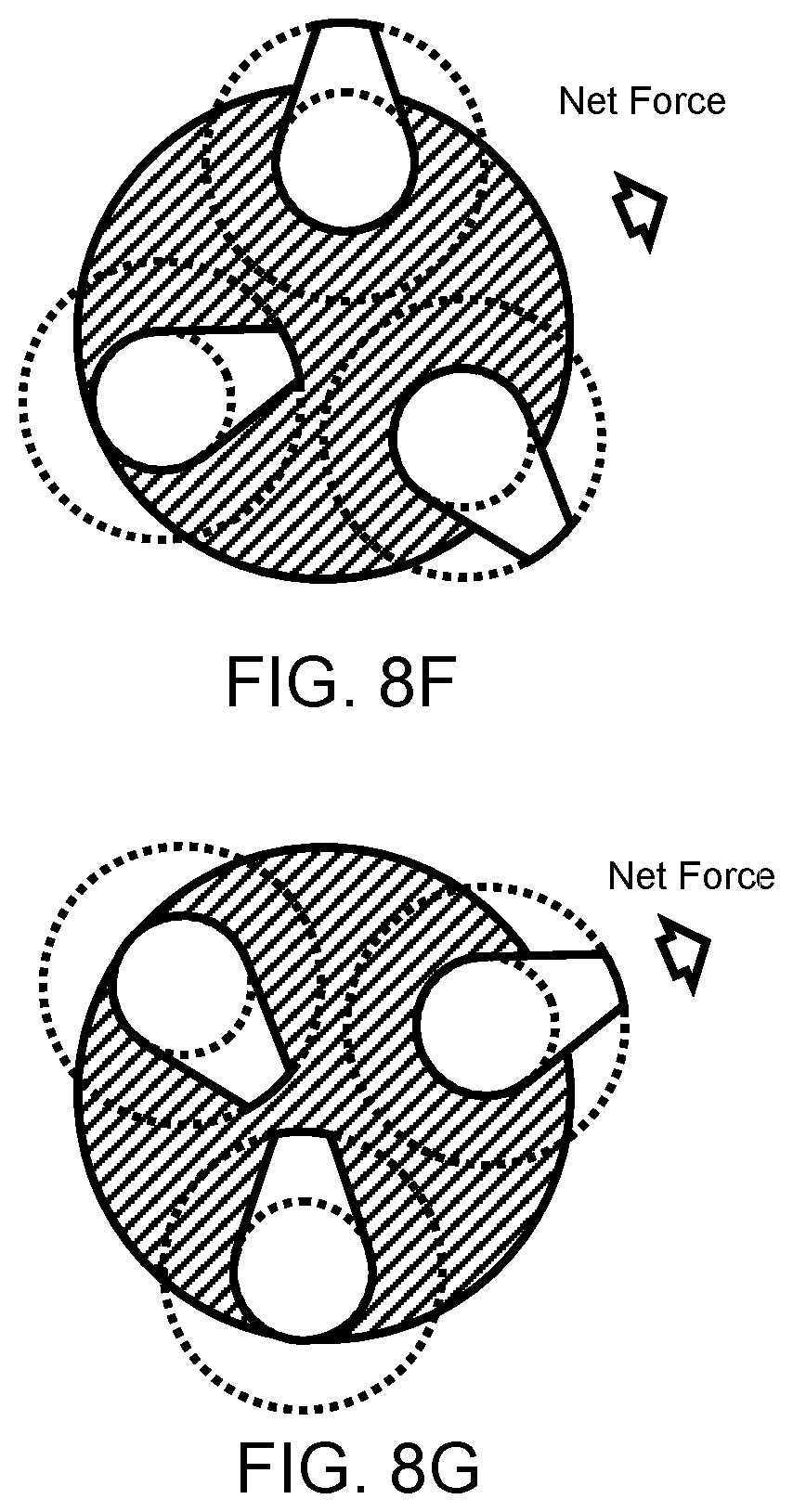 Patent US12345513 Figure 8 – Projectile control actuation system and method of steering a projectile