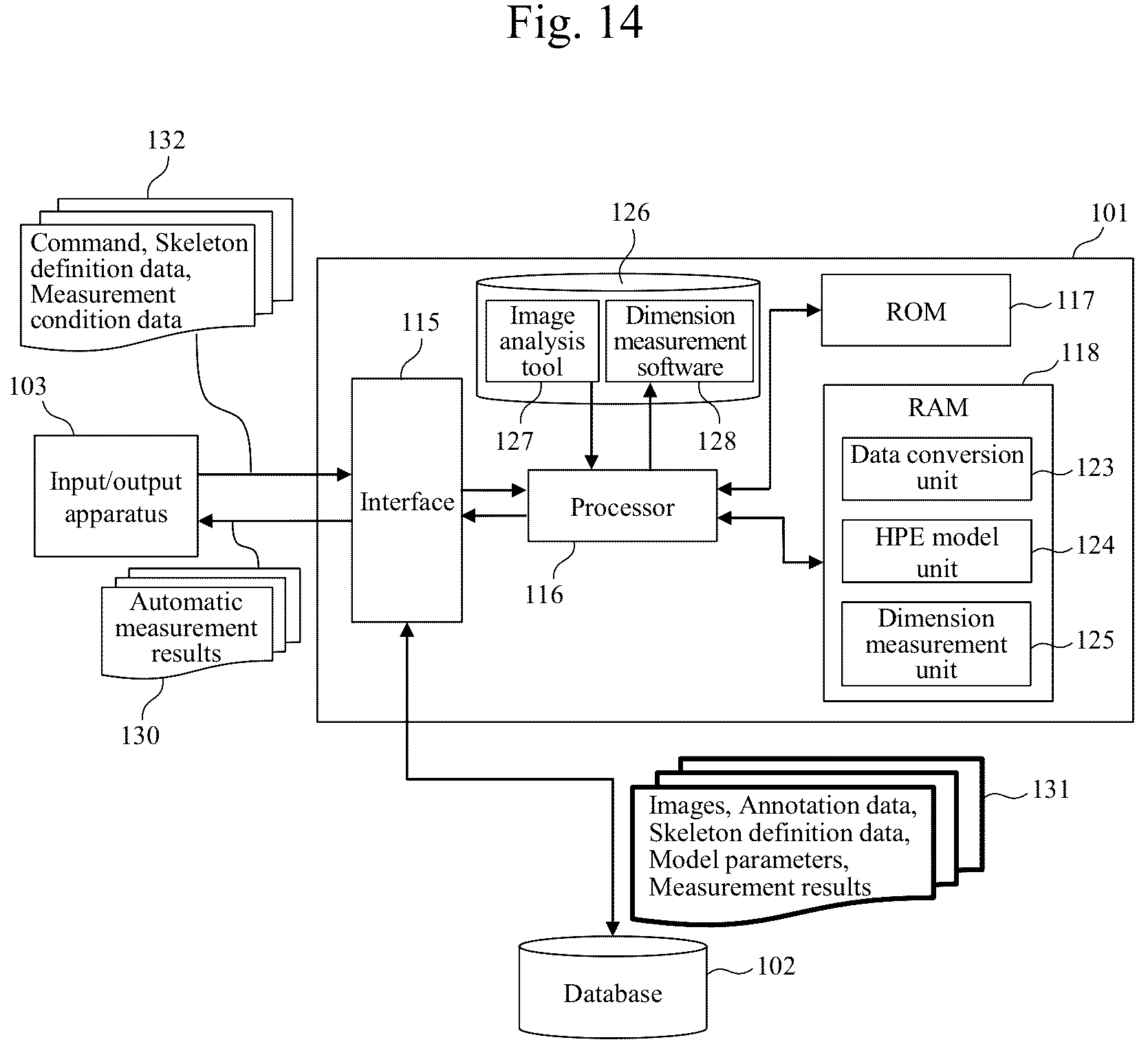 Patent US12345522 Figure 13 – Computer system, dimension measurement method, and storage medium