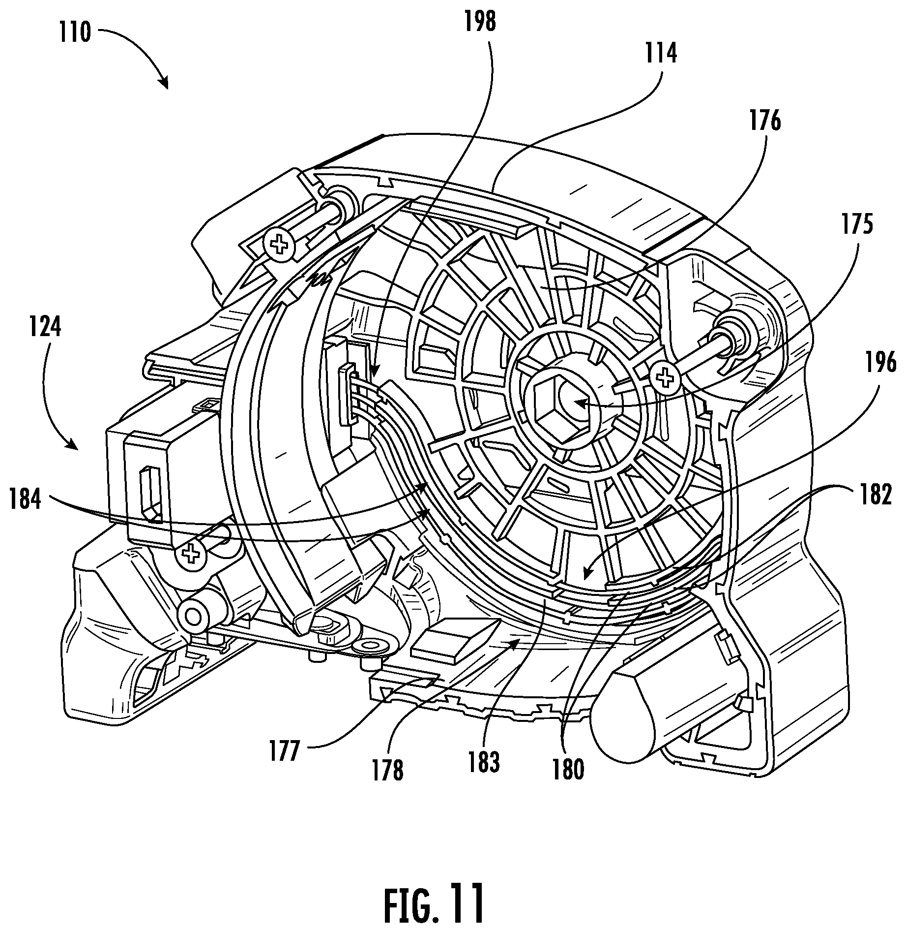 Patent US12345525 Figure 10 – Tape measure with light