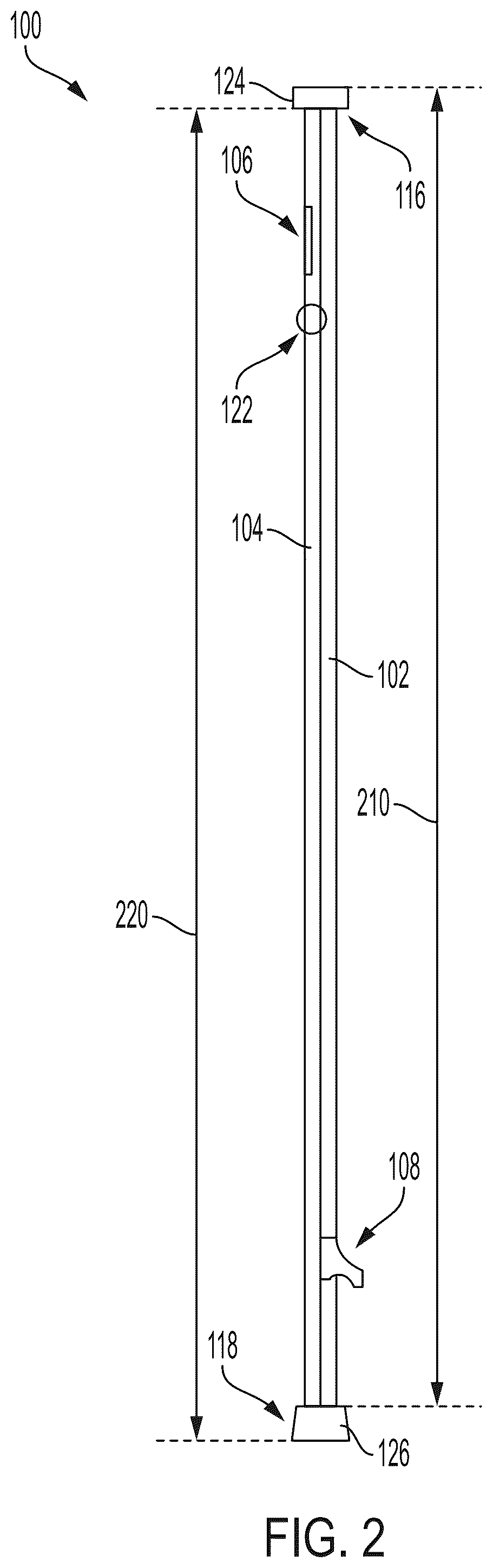 Patent US12345526 Figure 2 – Tool for measuring distance