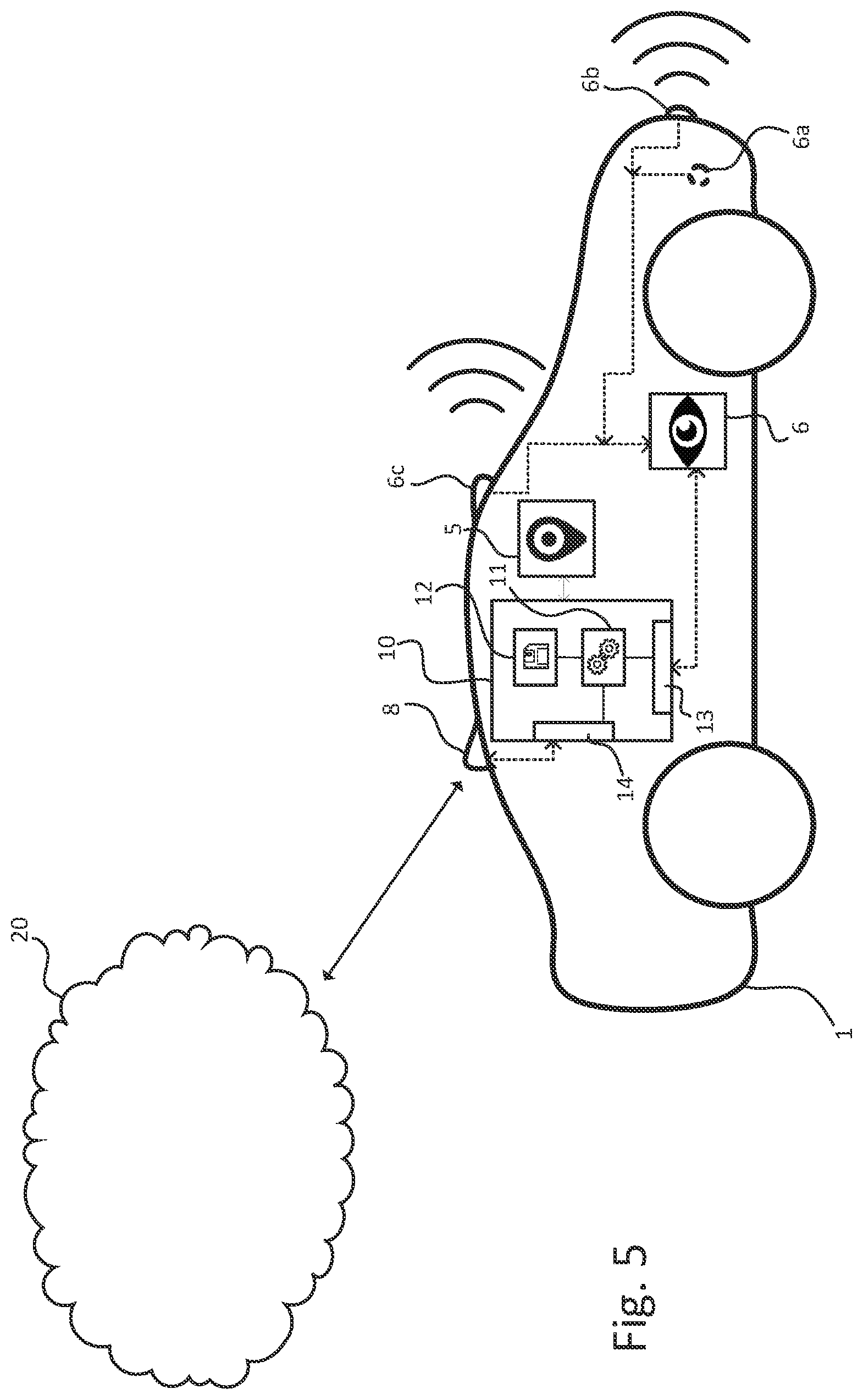 Patent US12345533 Figure 5 – Estimation of accident intensity for vehicles