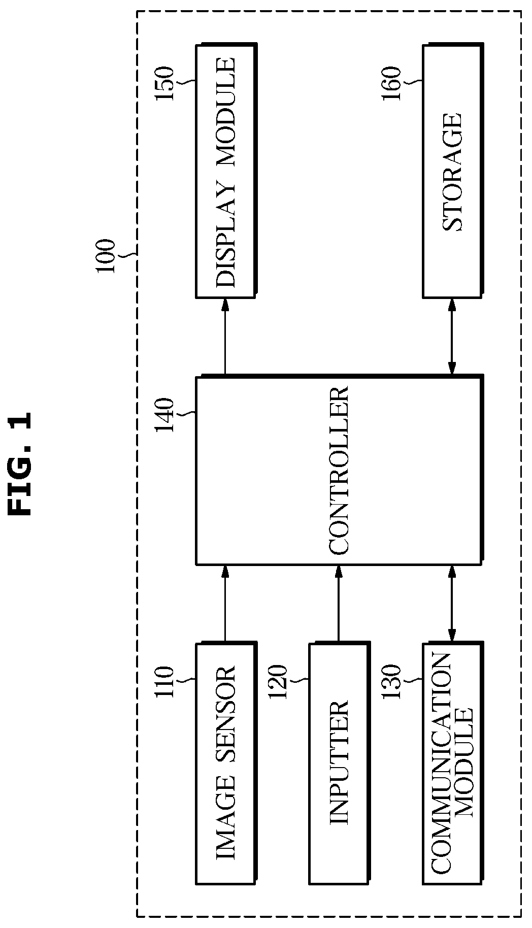 Patent US12345540 Figure 1 – Vehicle and method of controlling the same
