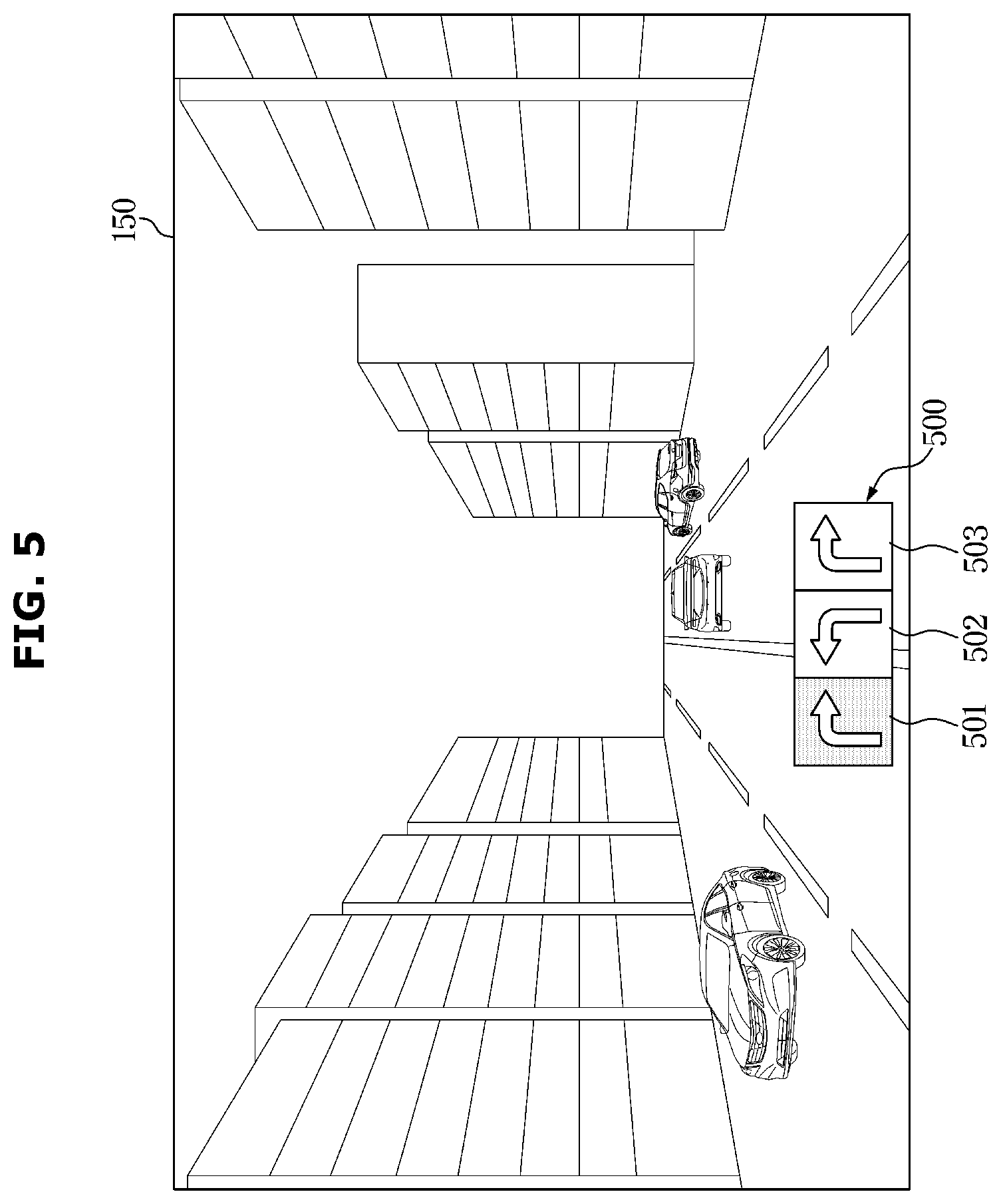 Patent US12345540 Figure 5 – Vehicle and method of controlling the same
