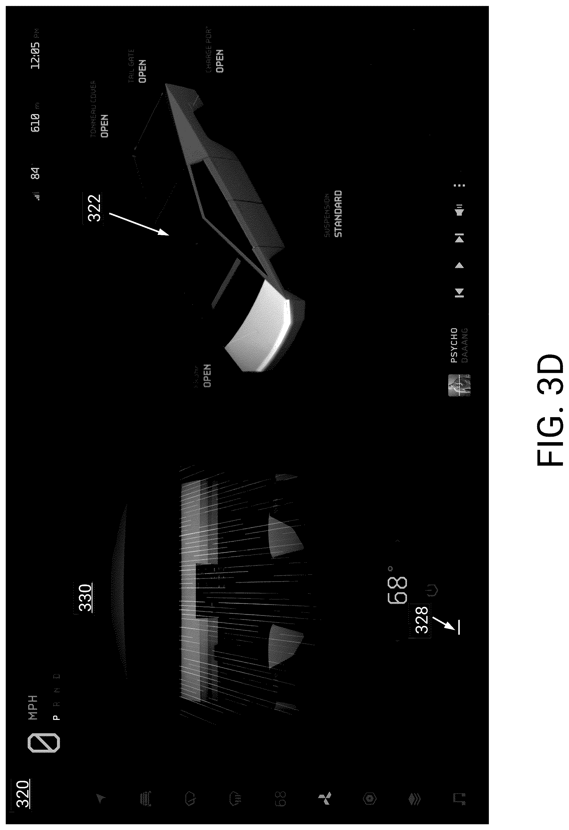 Patent US12345542 Figure 9 – Context sensitive user interface for enhanced vehicle operation