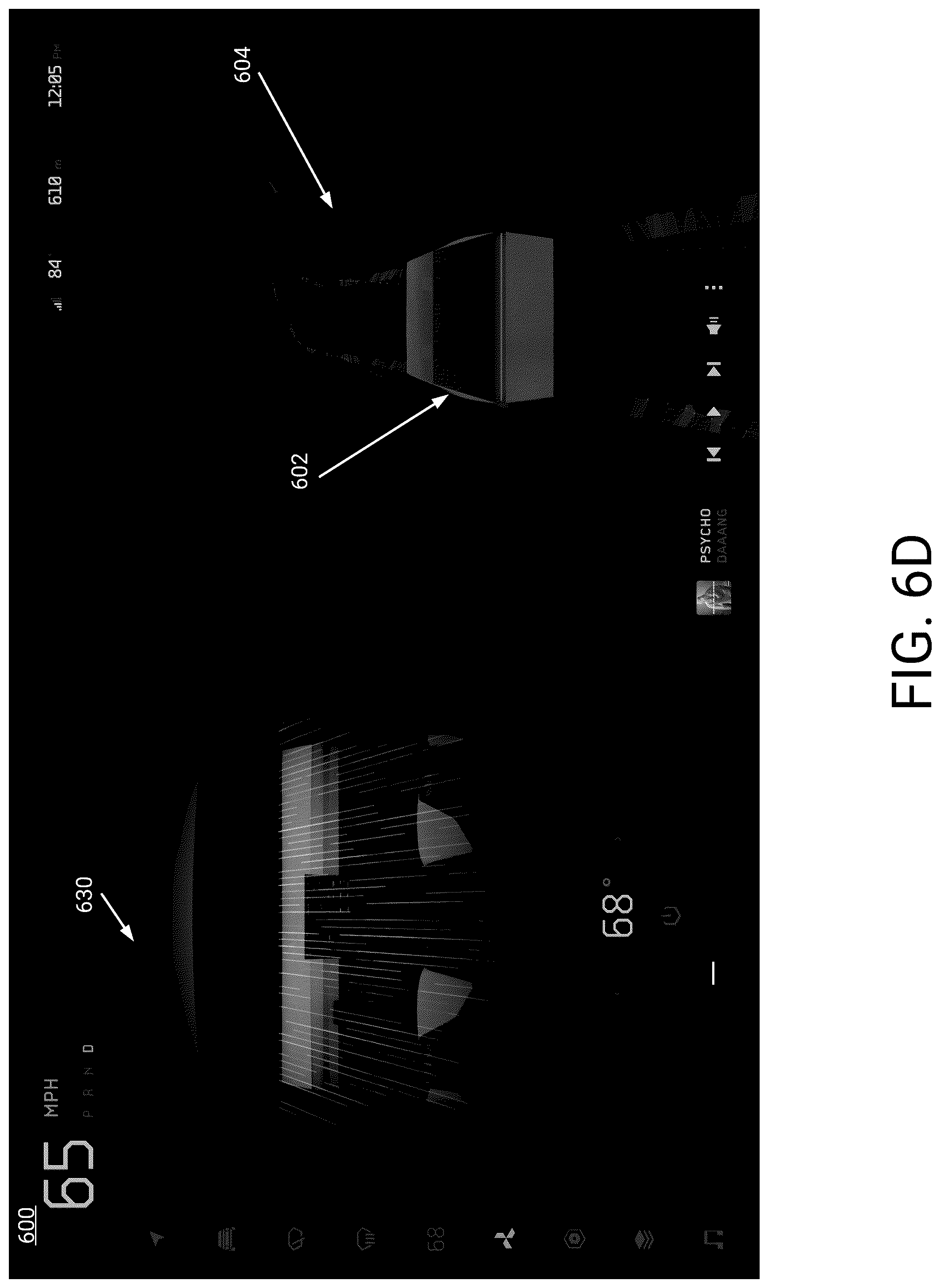 Patent US12345542 Figure 16 – Context sensitive user interface for enhanced vehicle operation