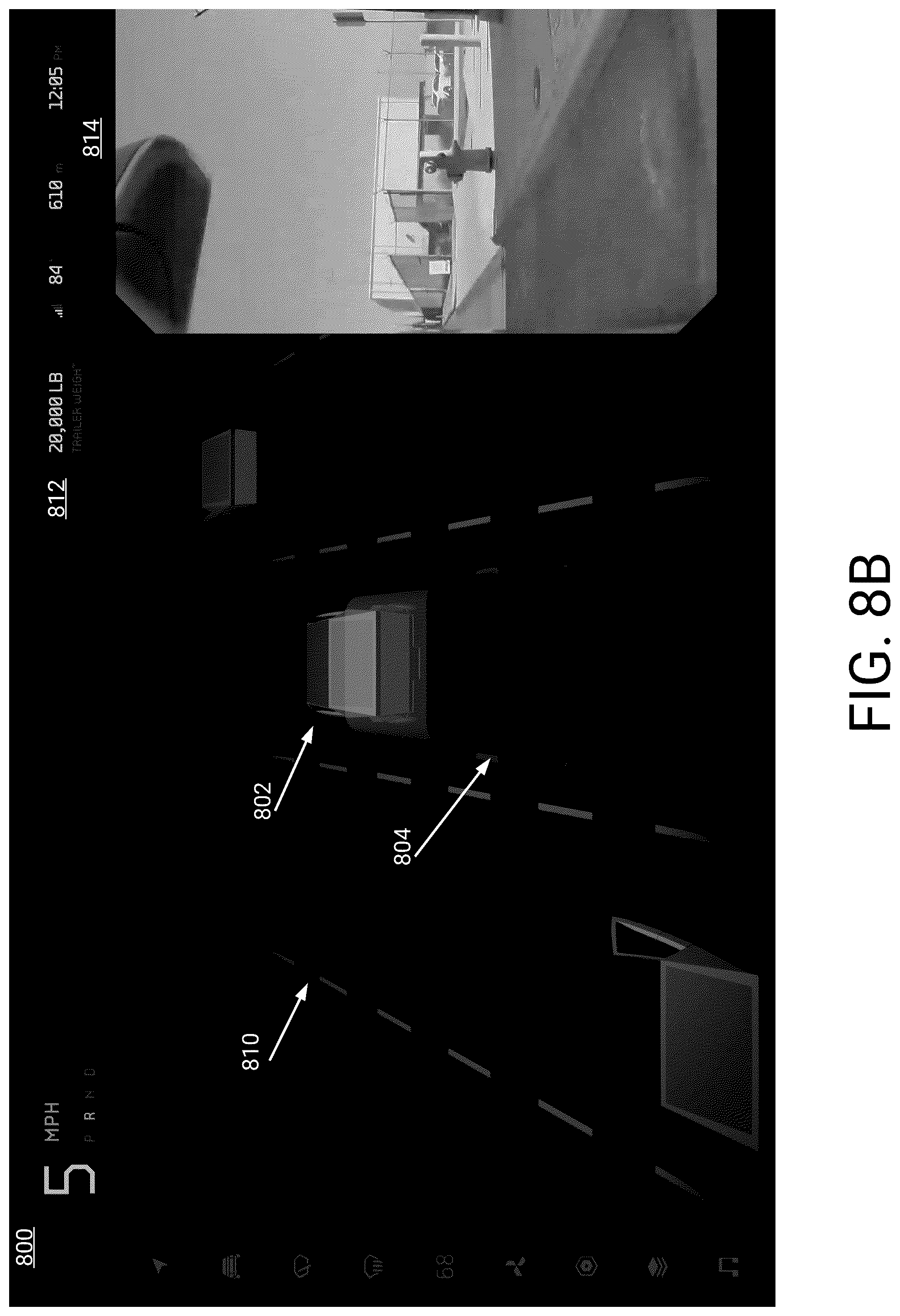 Patent US12345542 Figure 20 – Context sensitive user interface for enhanced vehicle operation