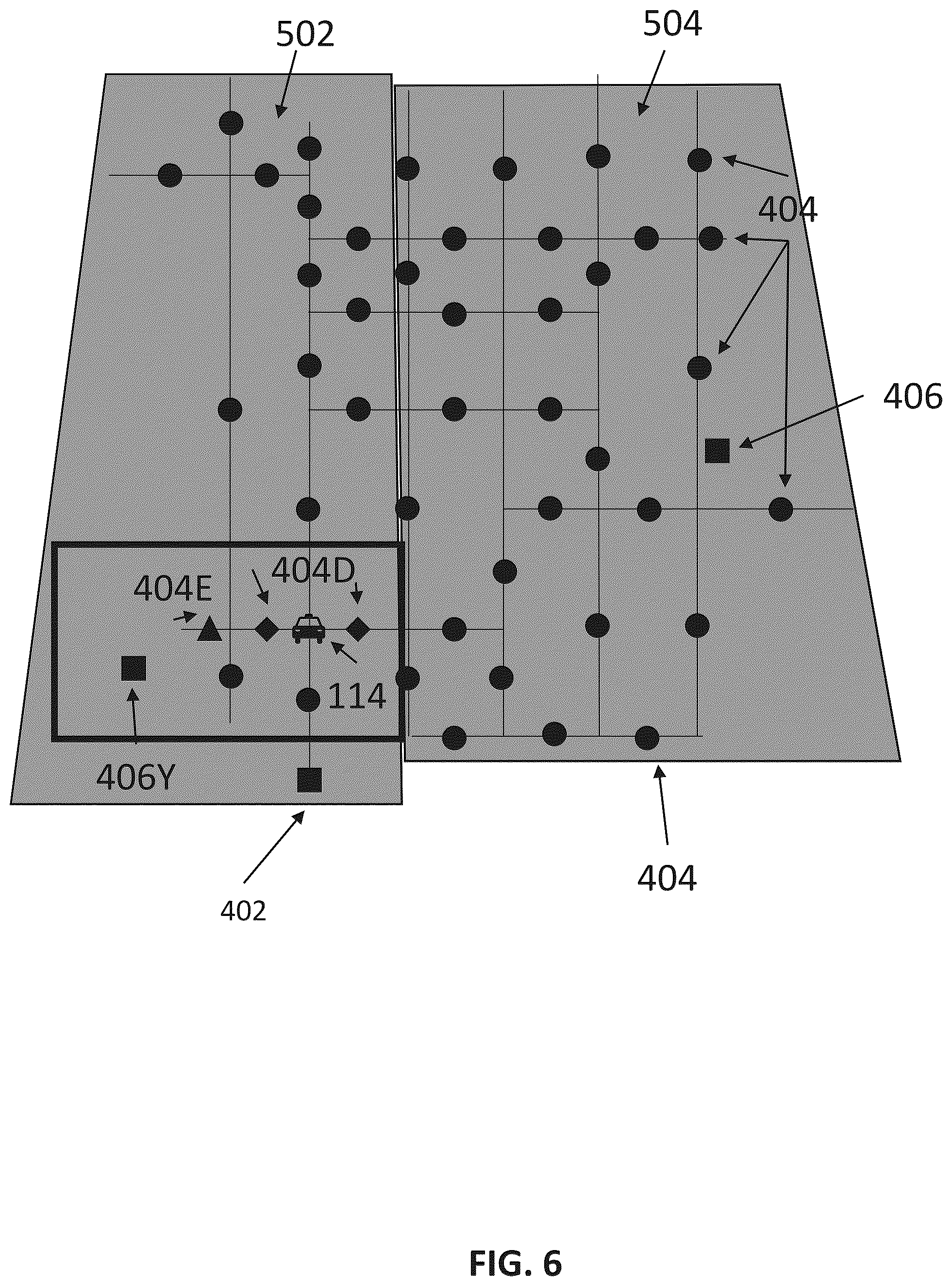 Patent US12345543 Figure 6 – Patrol management system