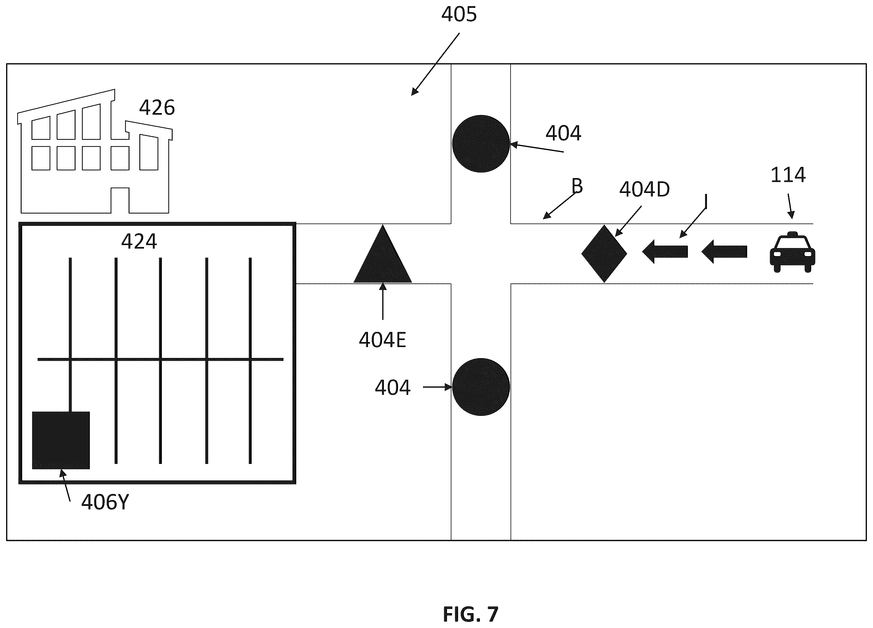 Patent US12345543 Figure 7 – Patrol management system