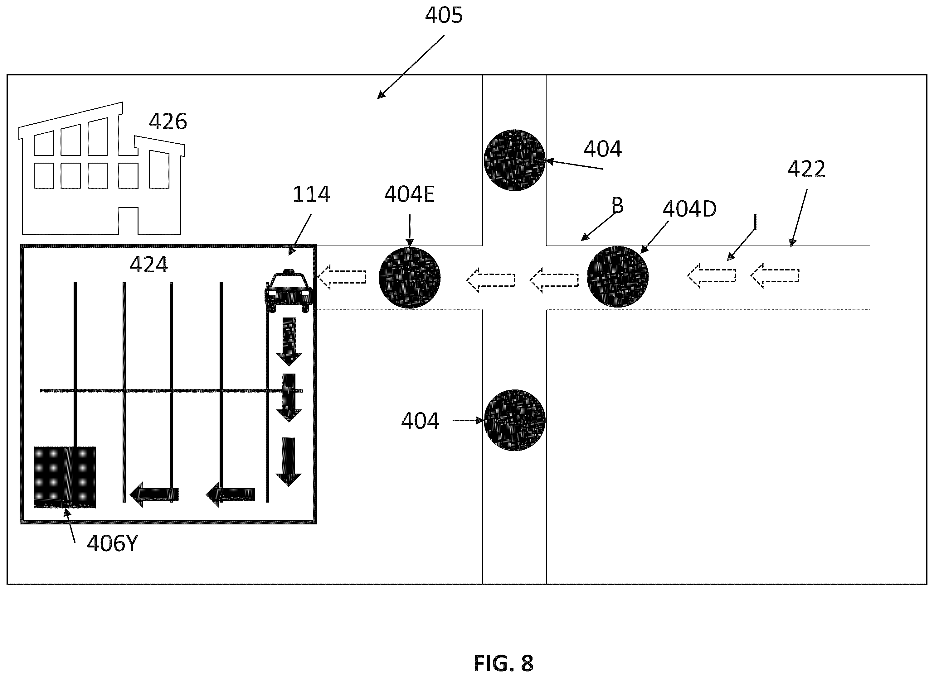 Patent US12345543 Figure 8 – Patrol management system