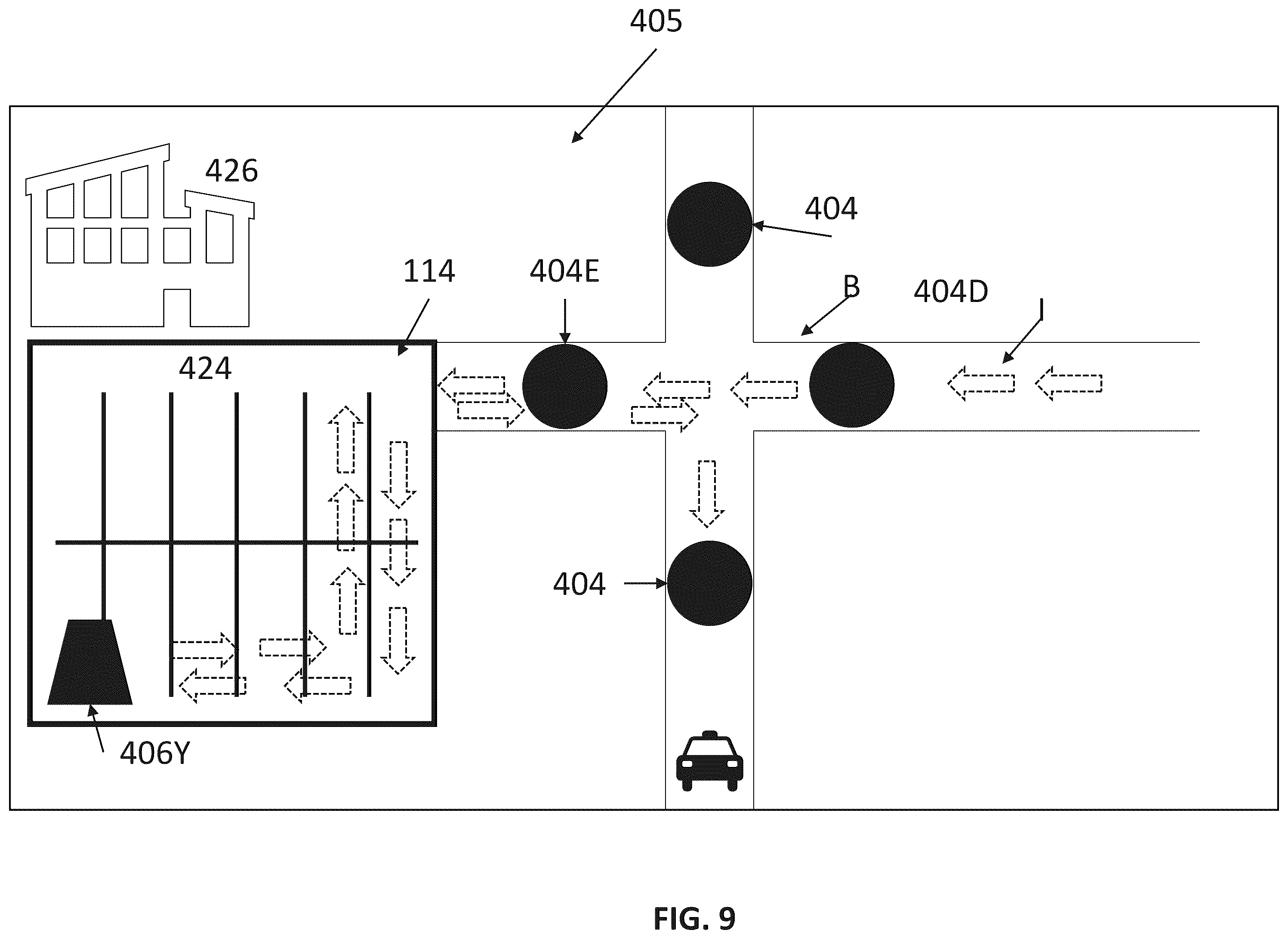 Patent US12345543 Figure 9 – Patrol management system