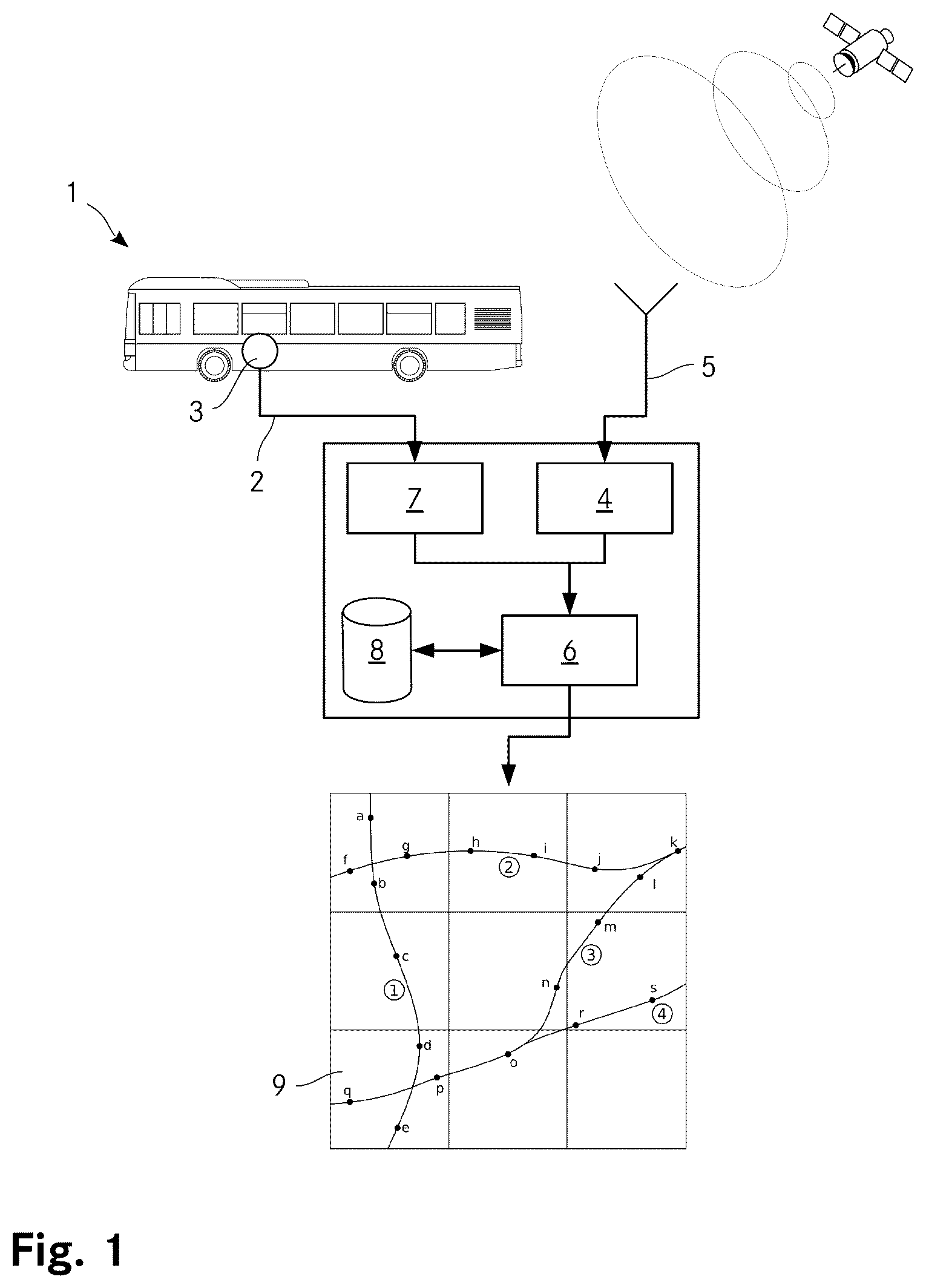 Patent US12345544 Figure 1 – Method for predicting future driving conditions for a vehicle