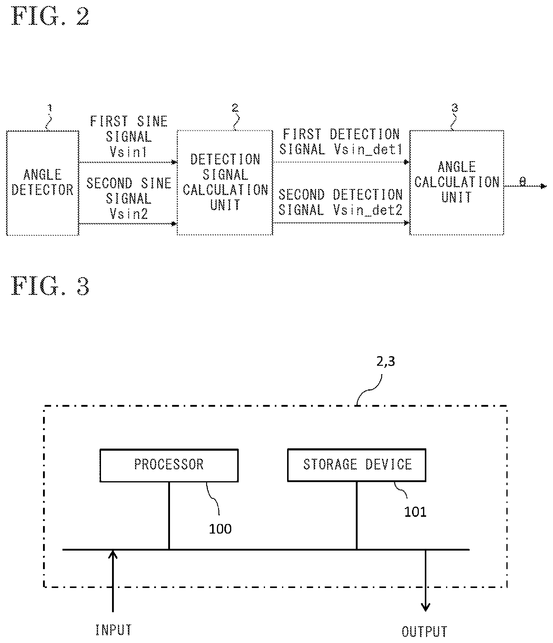 Patent US12345553 Figure 2 – Angle detection device