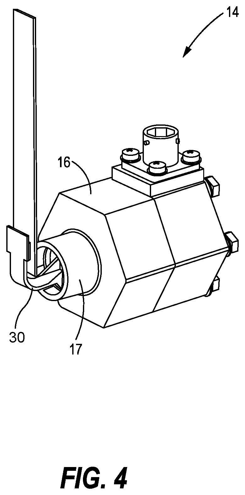 Patent US12345557 Figure 3 – Gear case fluid sensor