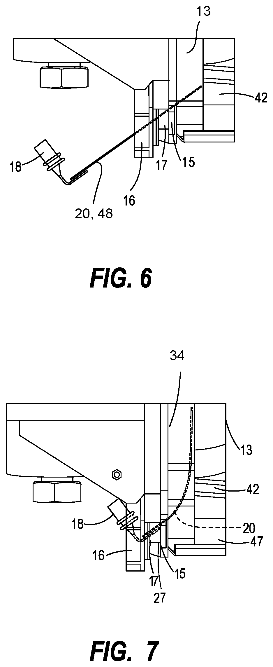 Patent US12345557 Figure 5 – Gear case fluid sensor
