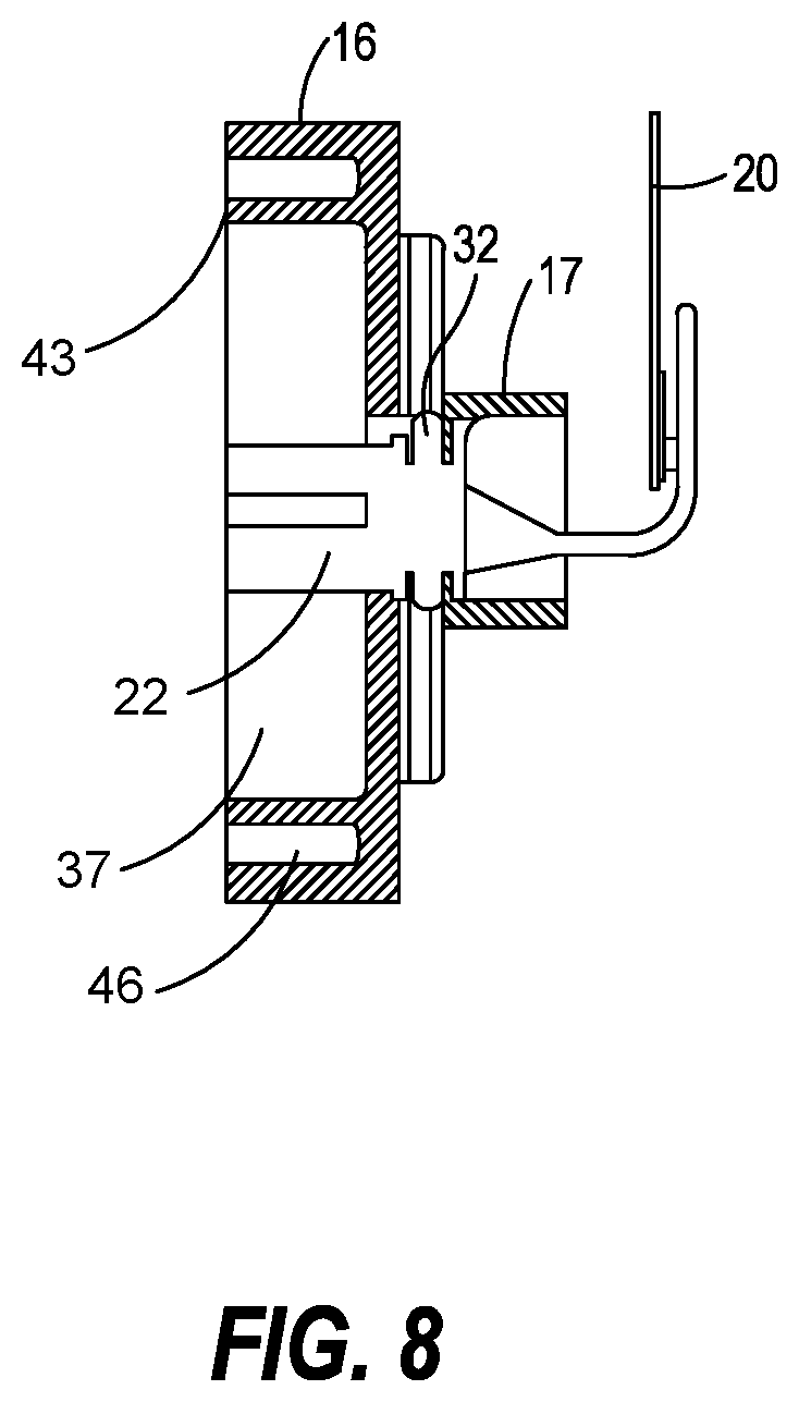 Patent US12345557 Figure 6 – Gear case fluid sensor