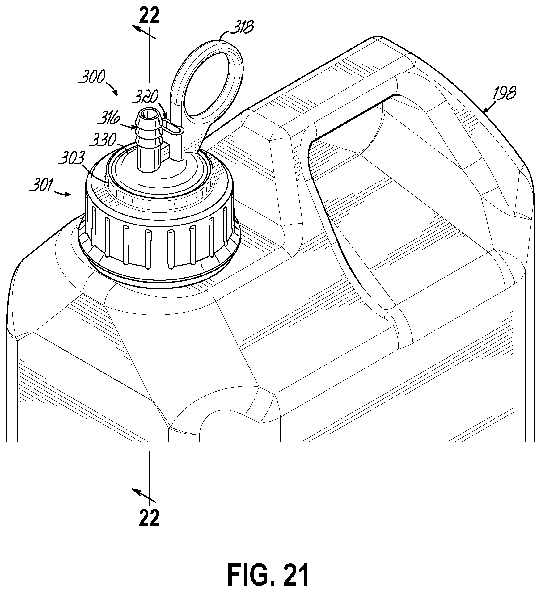 Patent US12345558 Figure 18 – Product reservoir including intelligent level sensor