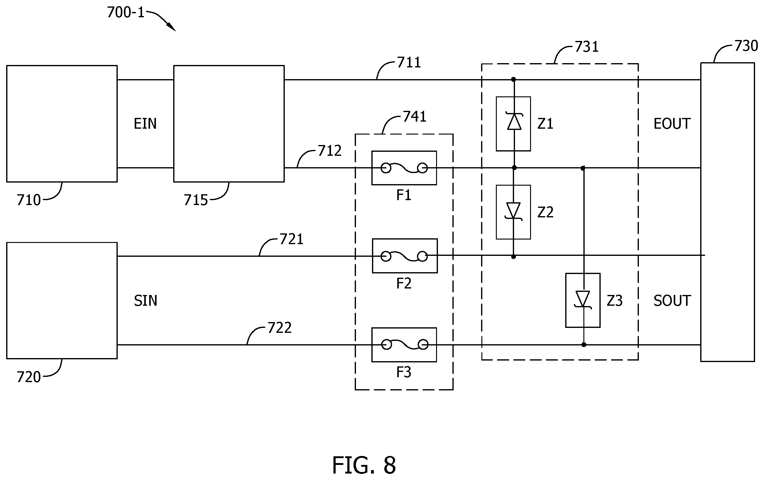 Patent US12345560 Figure 13 – Assemblies, circuits, and methods of transmitters between different equipment protection levels in a hazardous environment