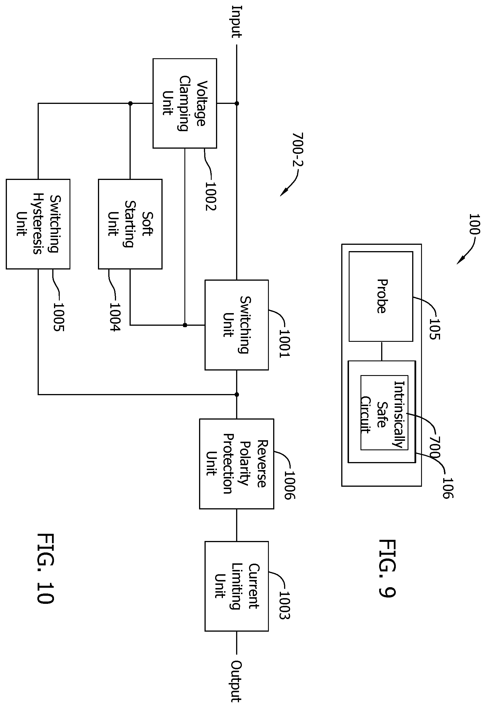 Patent US12345560 Figure 14 – Assemblies, circuits, and methods of transmitters between different equipment protection levels in a hazardous environment