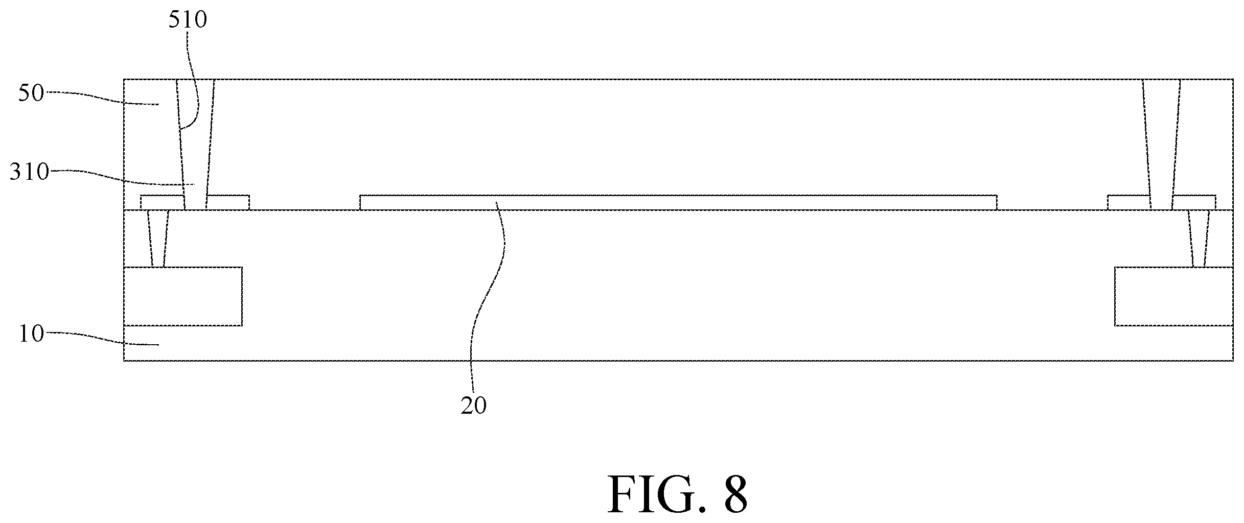 Patent US12345571 Figure 8 – Microelectromechanical infrared sensing device and fabrication method thereof