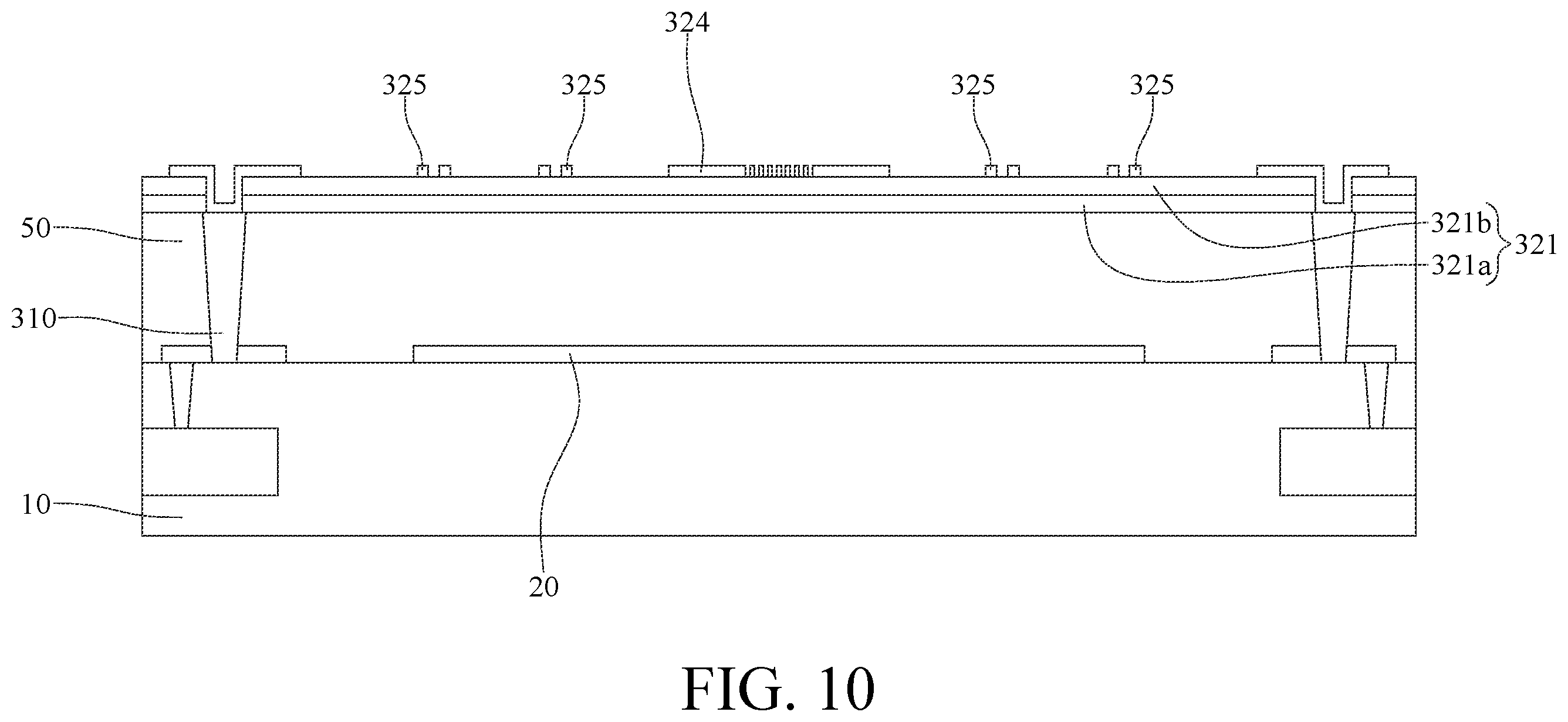 Patent US12345571 Figure 10 – Microelectromechanical infrared sensing device and fabrication method thereof