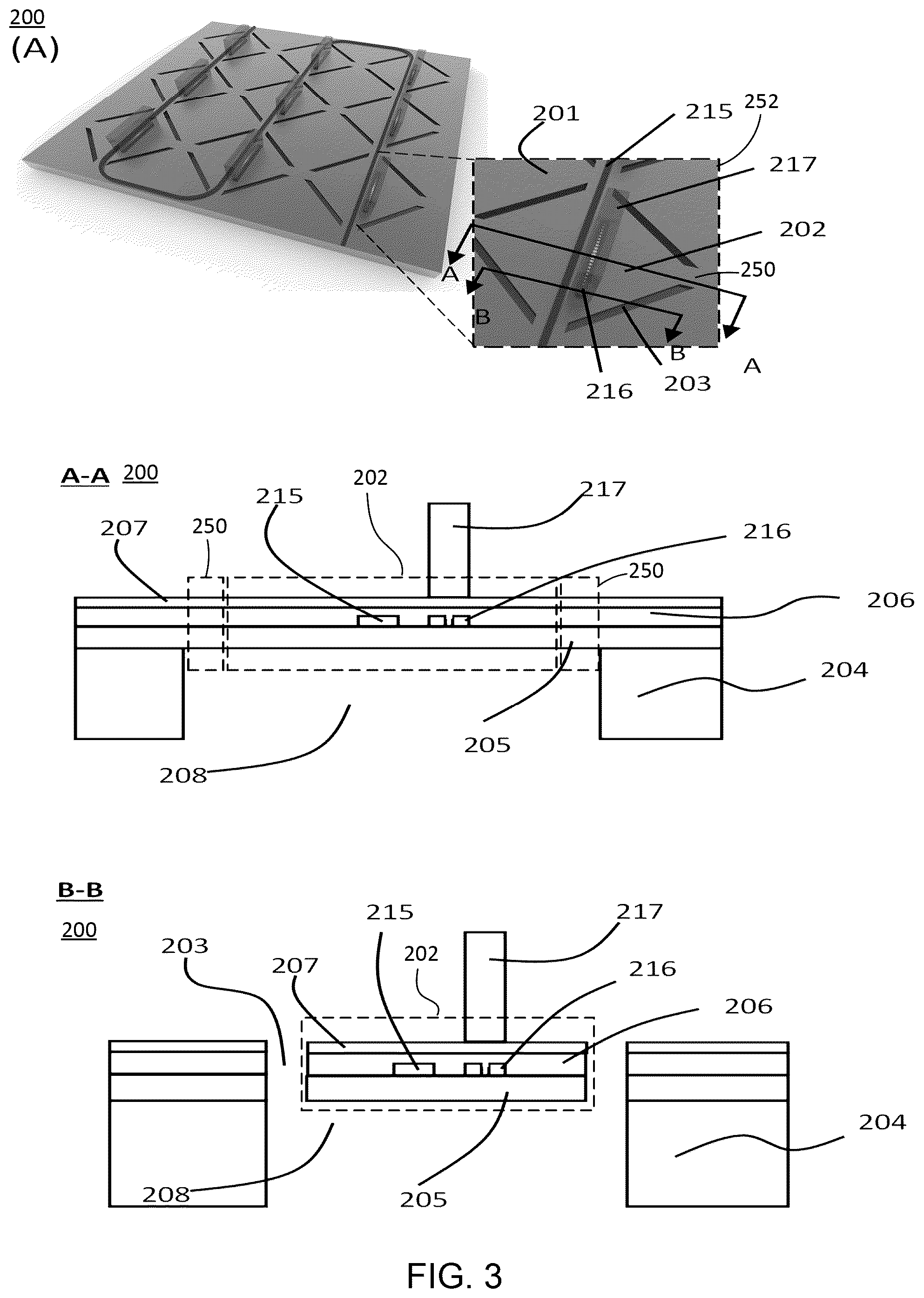 Patent US12345573 Figure 3 – Photonic bolometer and performing broadband high-absorption photonic bolometry