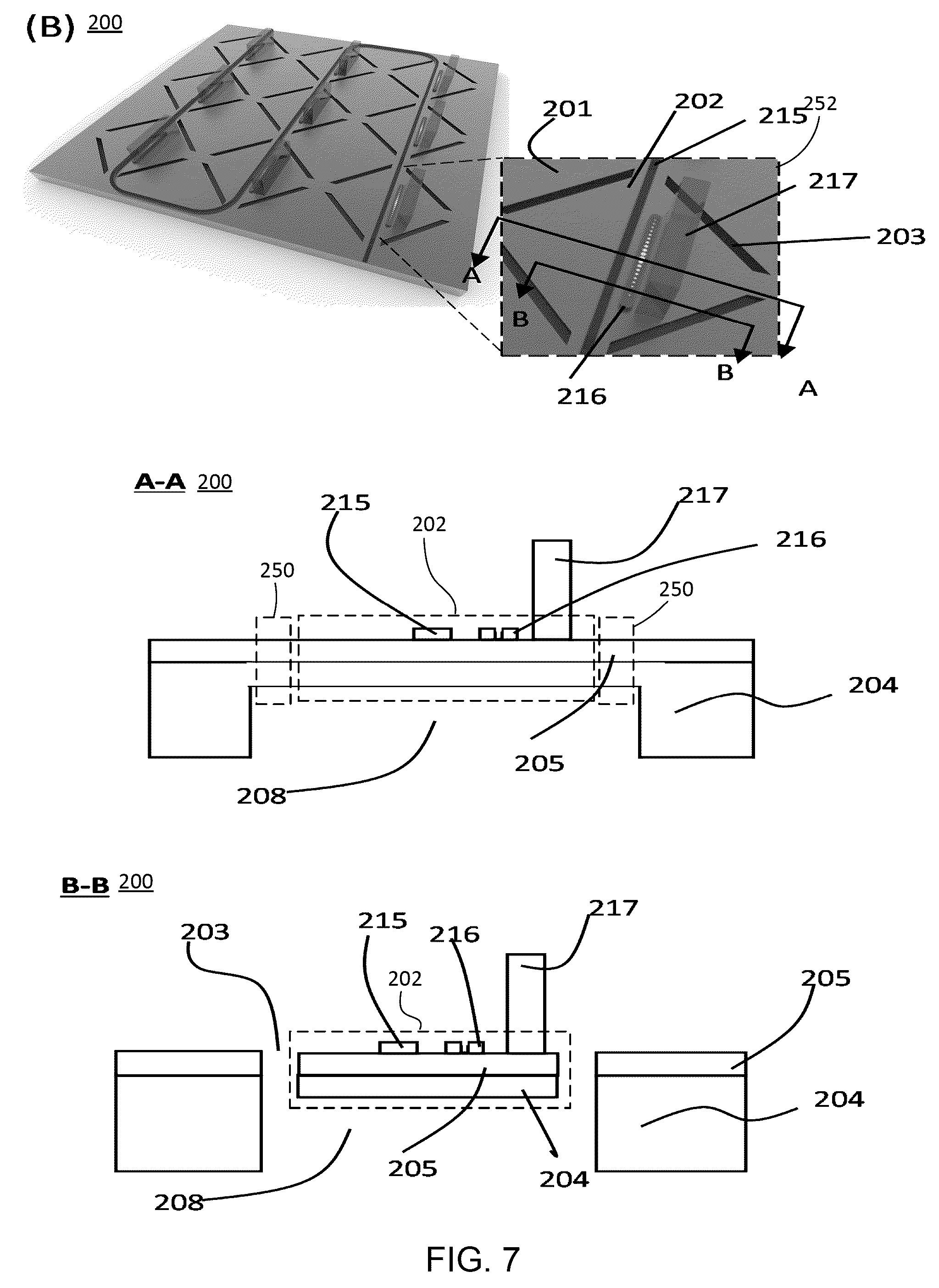 Patent US12345573 Figure 7 – Photonic bolometer and performing broadband high-absorption photonic bolometry