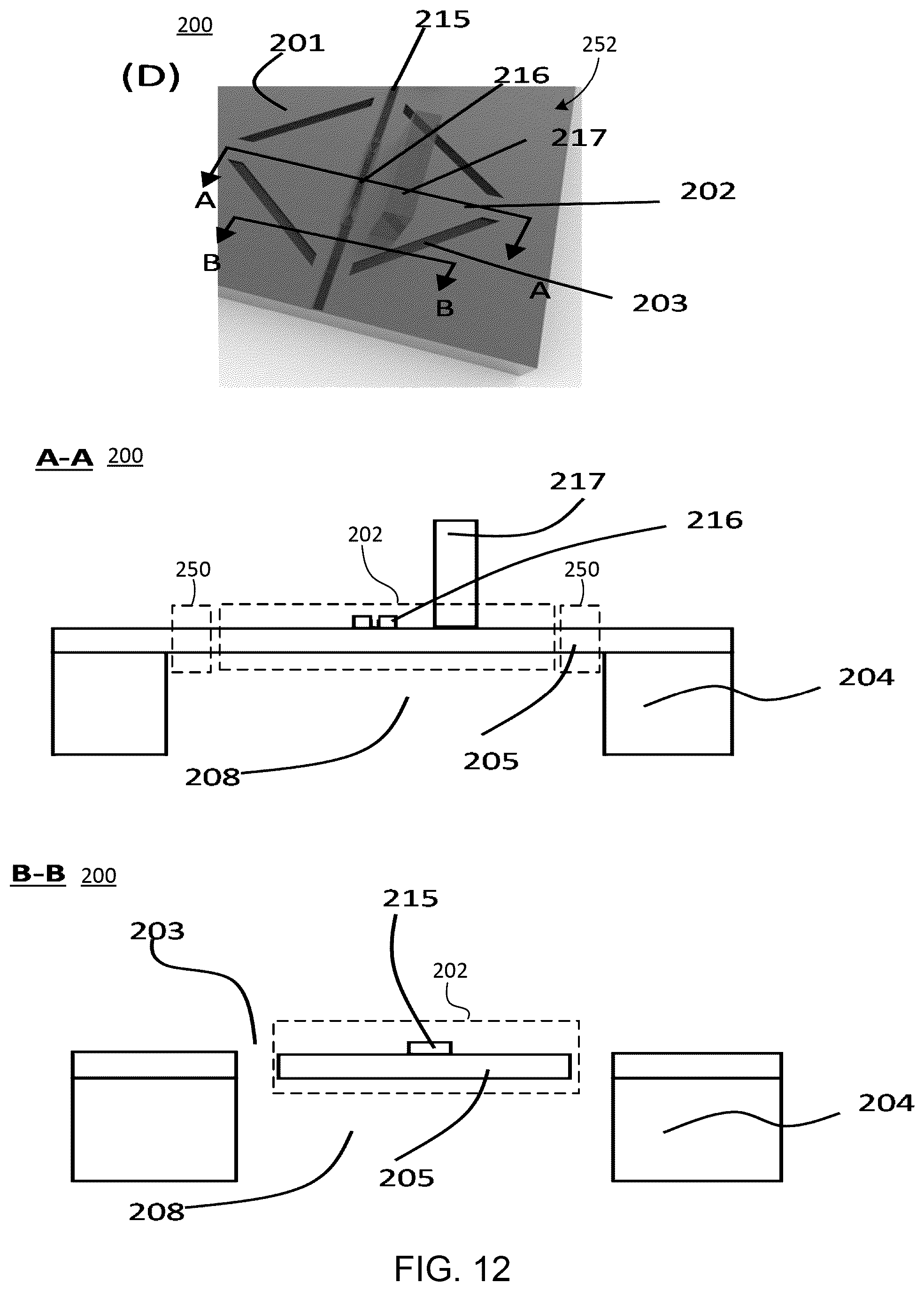 Patent US12345573 Figure 12 – Photonic bolometer and performing broadband high-absorption photonic bolometry