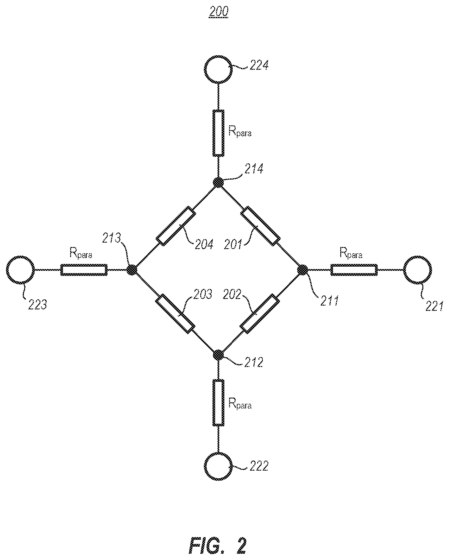 Patent US12345578 Figure 2 – Temperature compensation for strain sensor