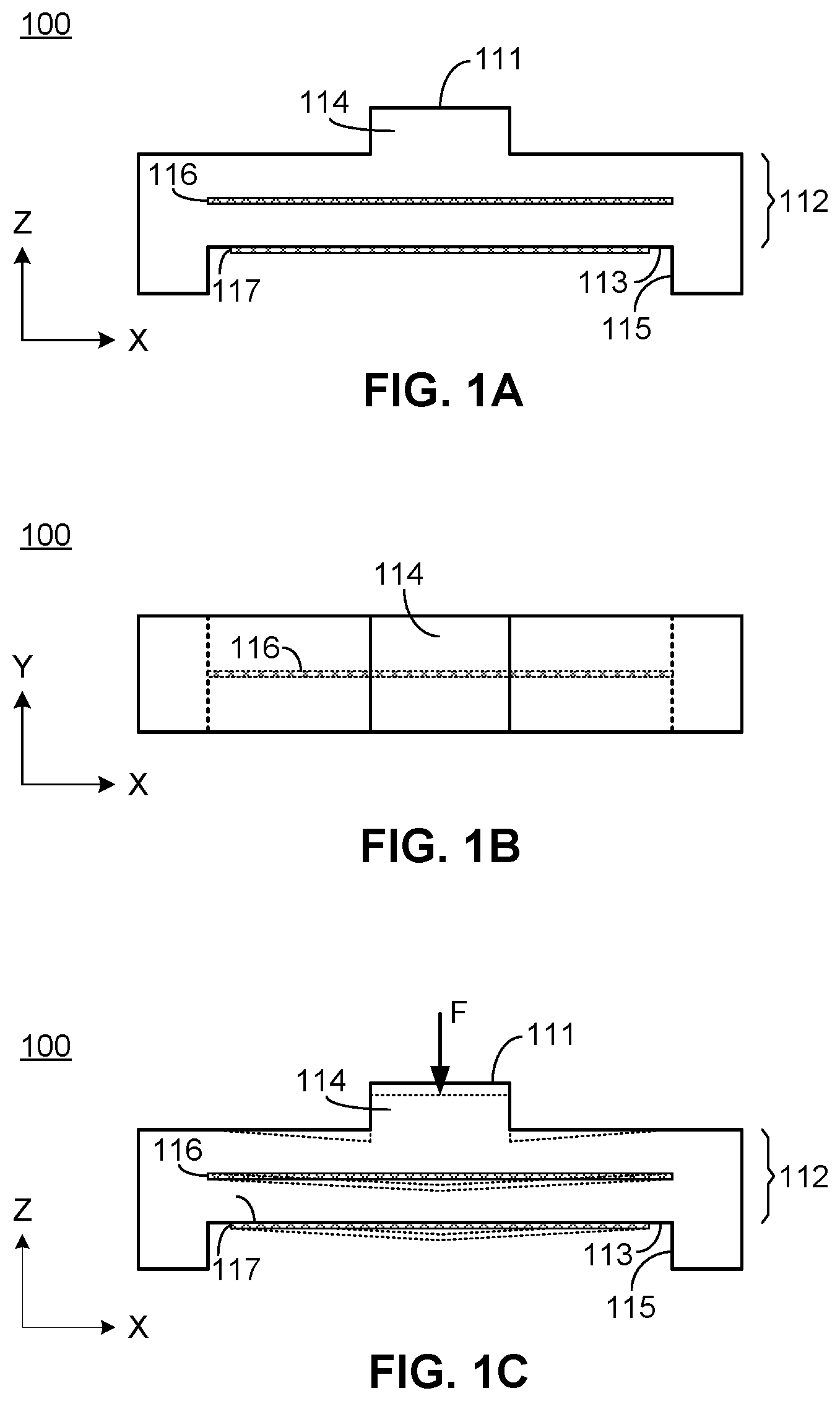 Patent US12345580 Figure 1 – Force sensing methods and apparatus using a deformation section
