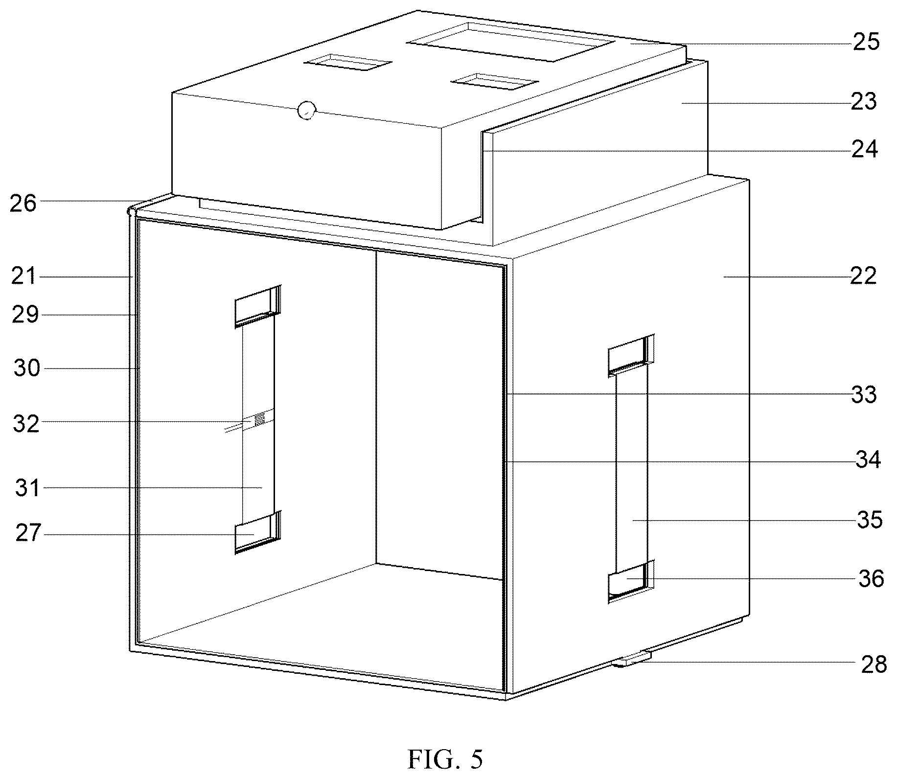 Patent US12345581 Figure 5 – Fixture applied to sticking strain gauge on Hopkinson square bar and use method thereof
