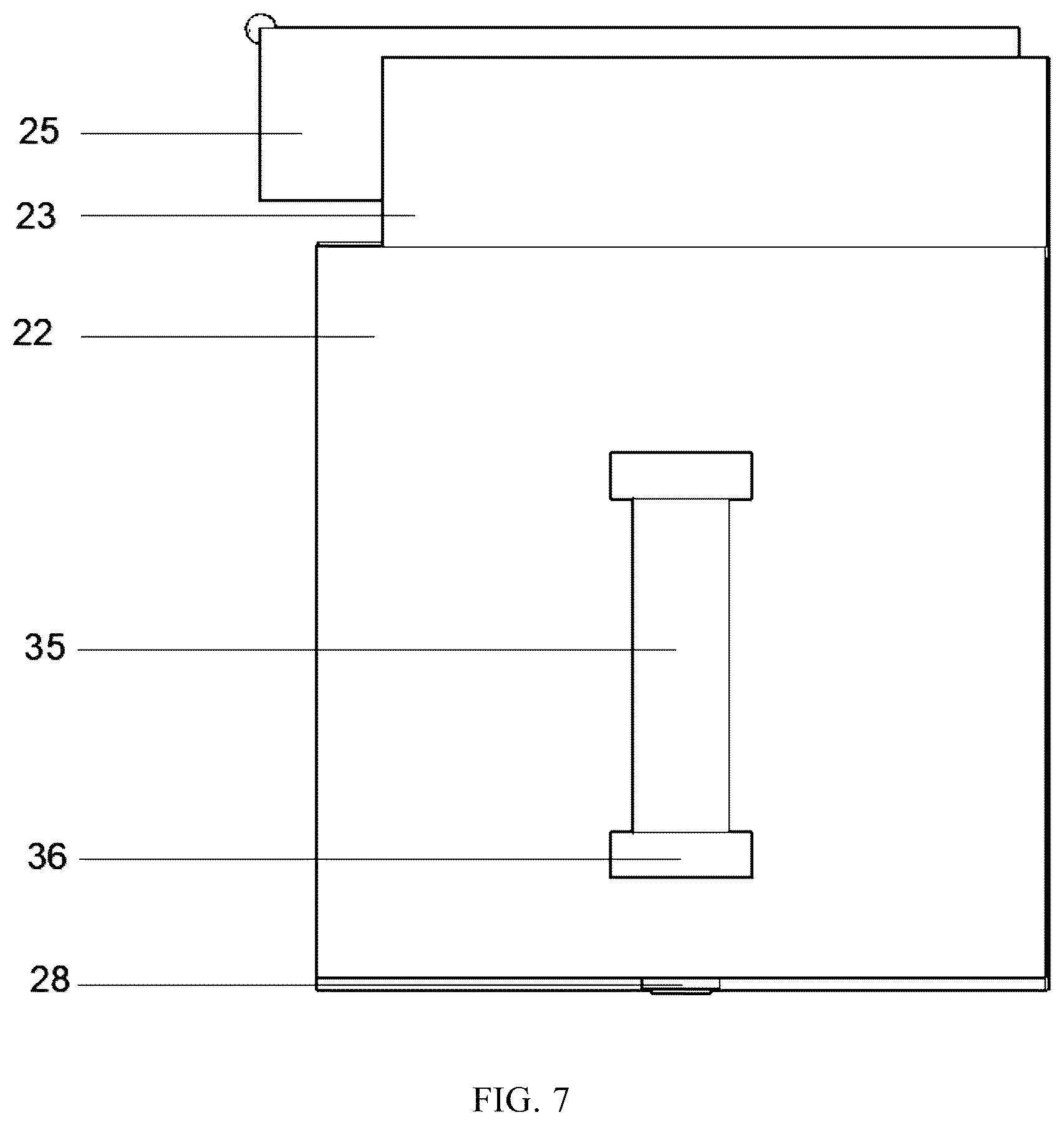 Patent US12345581 Figure 7 – Fixture applied to sticking strain gauge on Hopkinson square bar and use method thereof