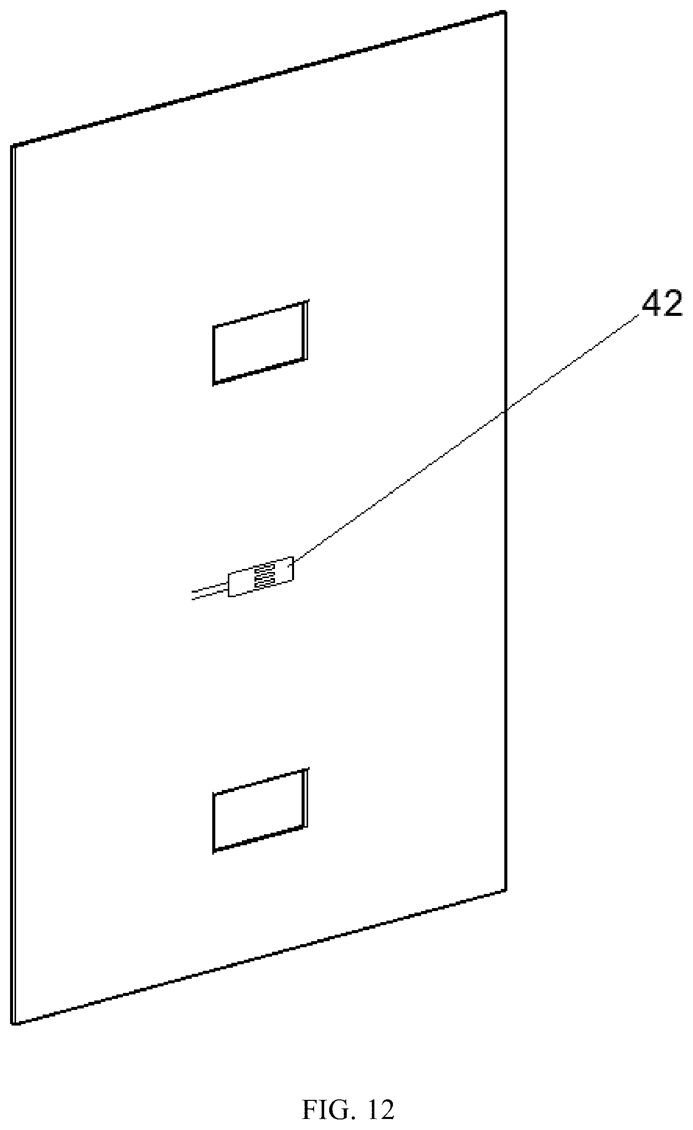 Patent US12345581 Figure 13 – Fixture applied to sticking strain gauge on Hopkinson square bar and use method thereof