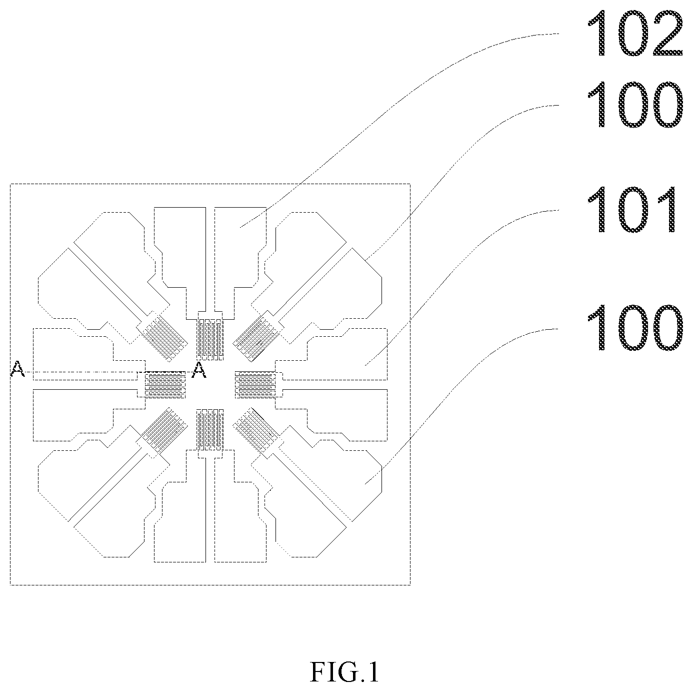 Patent US12345582 Figure 1 – Nano film composite strain sensor, preparation method therefor and use thereof