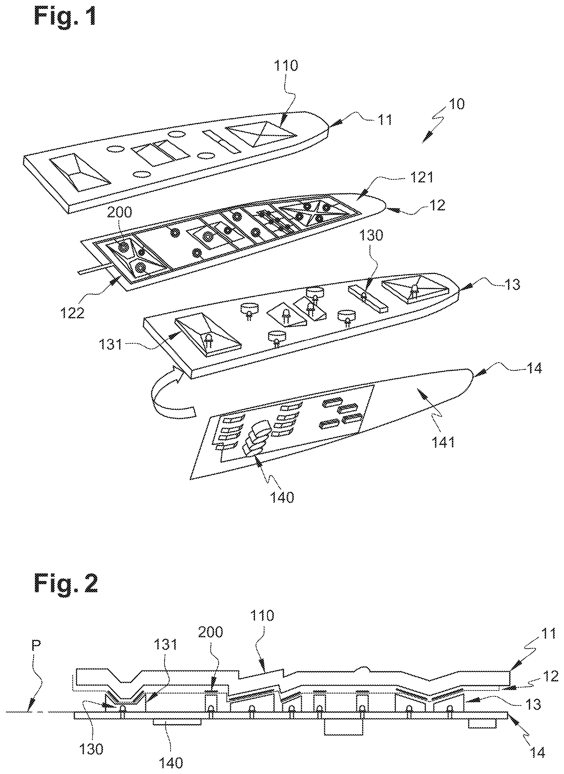 Patent US12345583 Figure 1 – Control unit for a motor vehicle