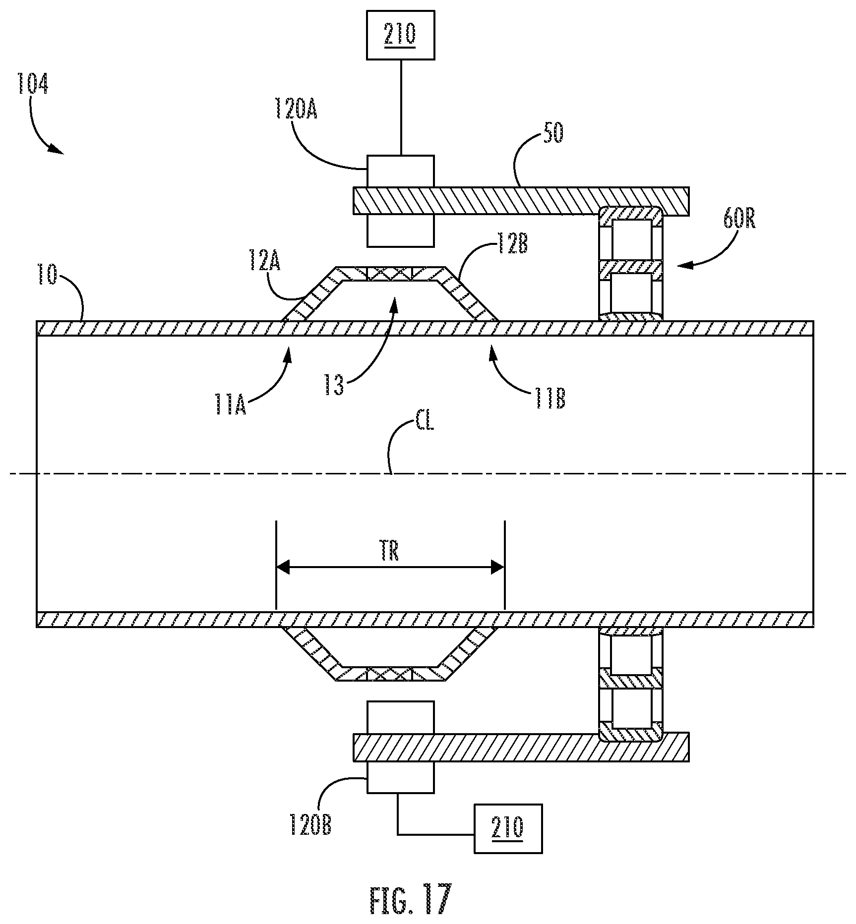 Patent US12345587 Figure 17 – Hanger bearing mounted torque sensor
