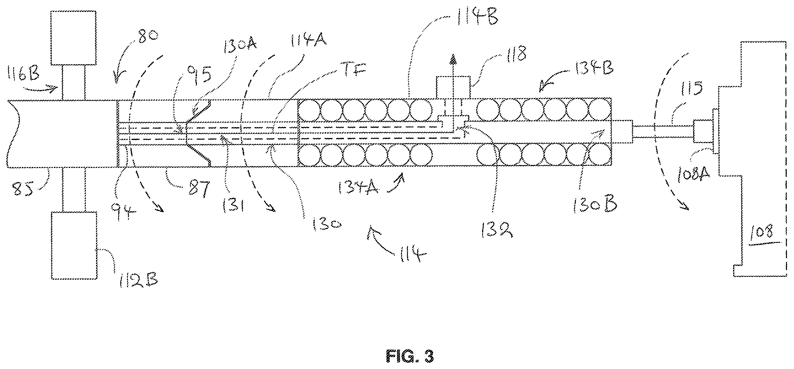 Patent US12345588 Figure 3 – Dynamometer system for testing performance of drilling tools