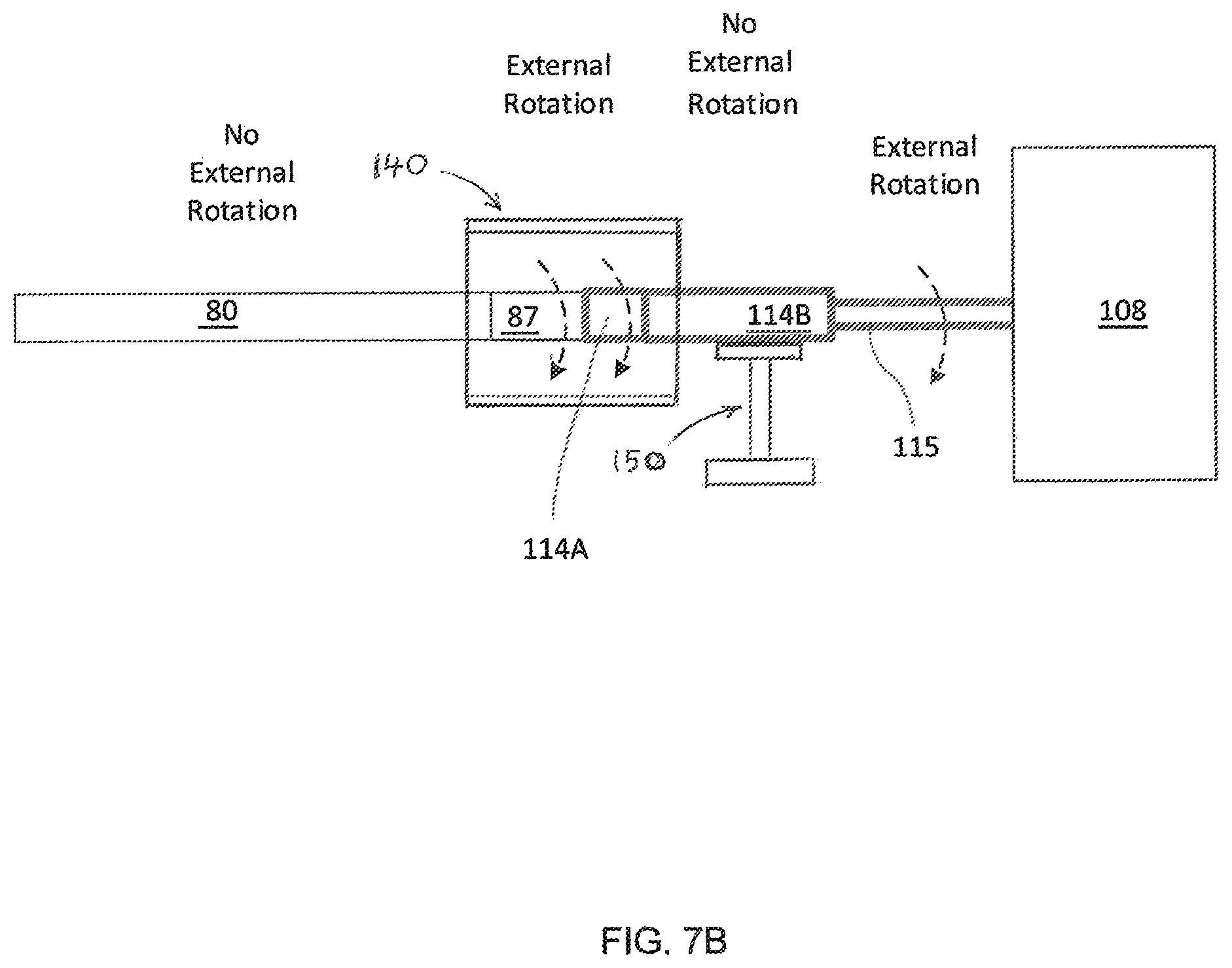 Patent US12345588 Figure 8 – Dynamometer system for testing performance of drilling tools