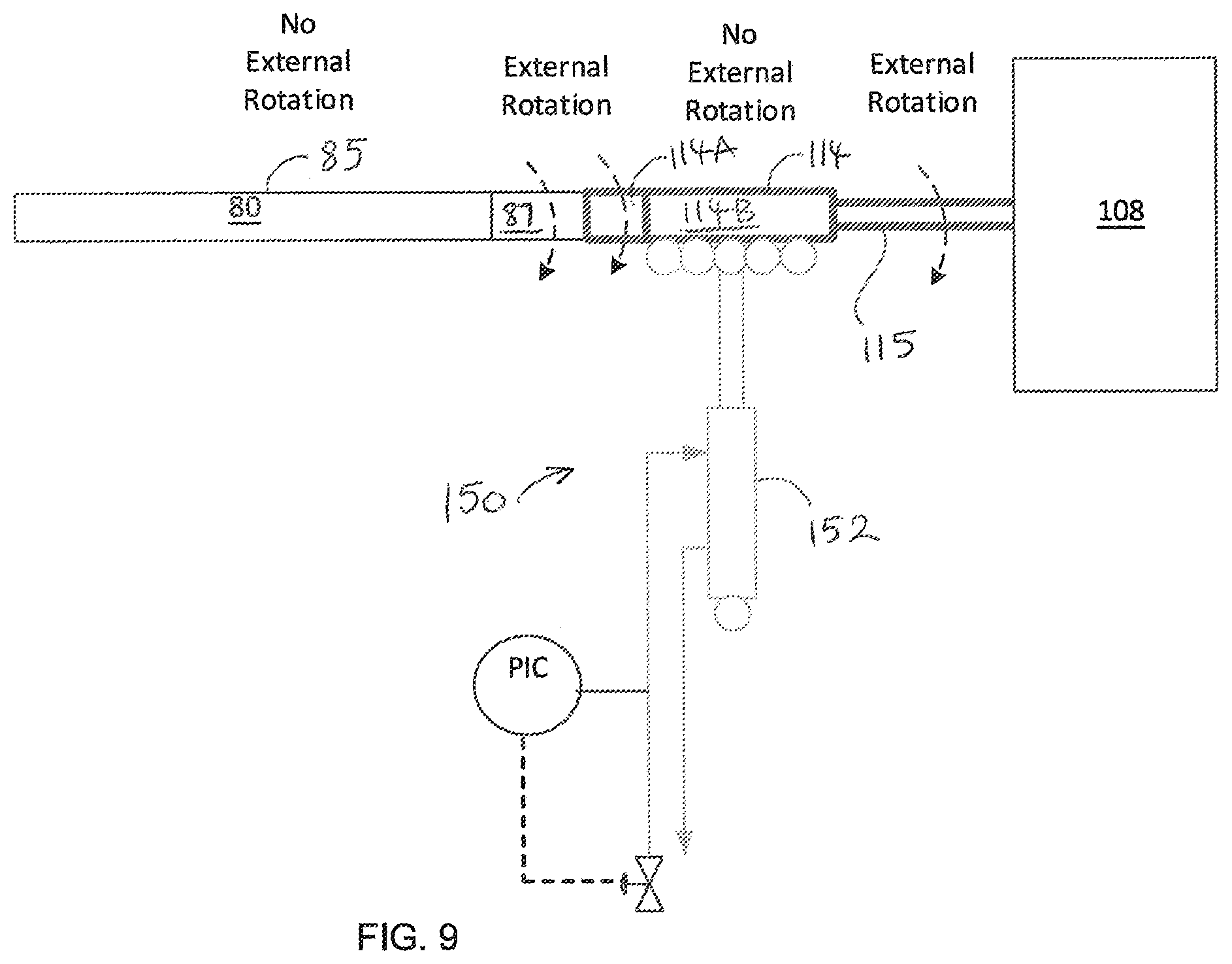 Patent US12345588 Figure 10 – Dynamometer system for testing performance of drilling tools