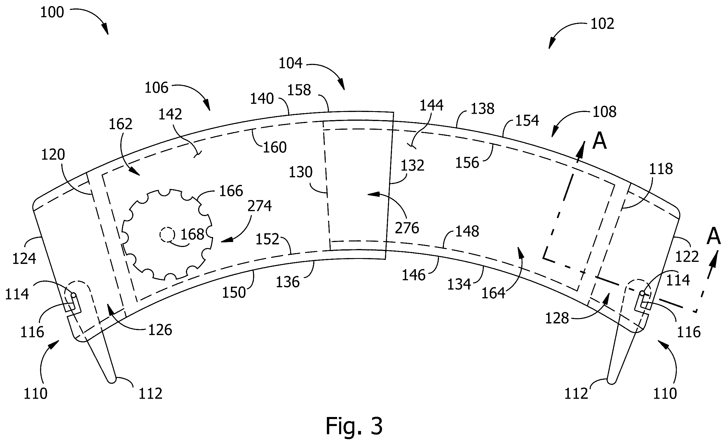 Patent US12345590 Figure 3 – Measurement instrument for measuring force and displacement data from a surgical spreader