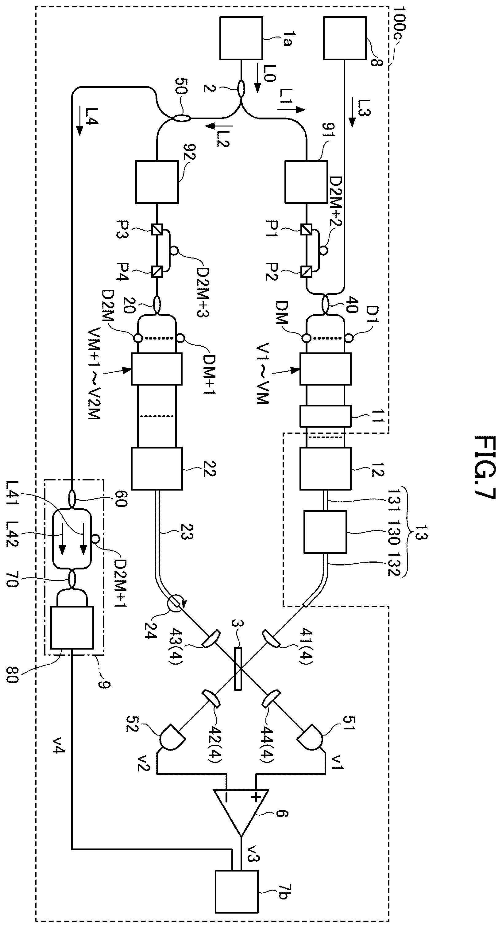 Patent US12345597 Figure 7 – Mode-dependent loss measurement device and mode-dependent loss measurement method