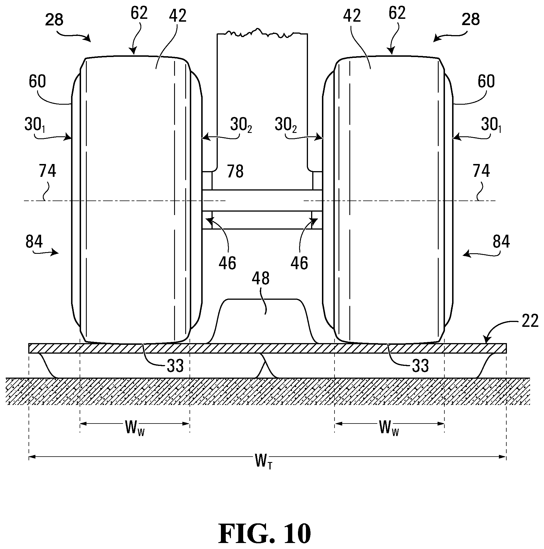 Patent US12345604 Figure 10 – Monitoring of track system for traction of a vehicle