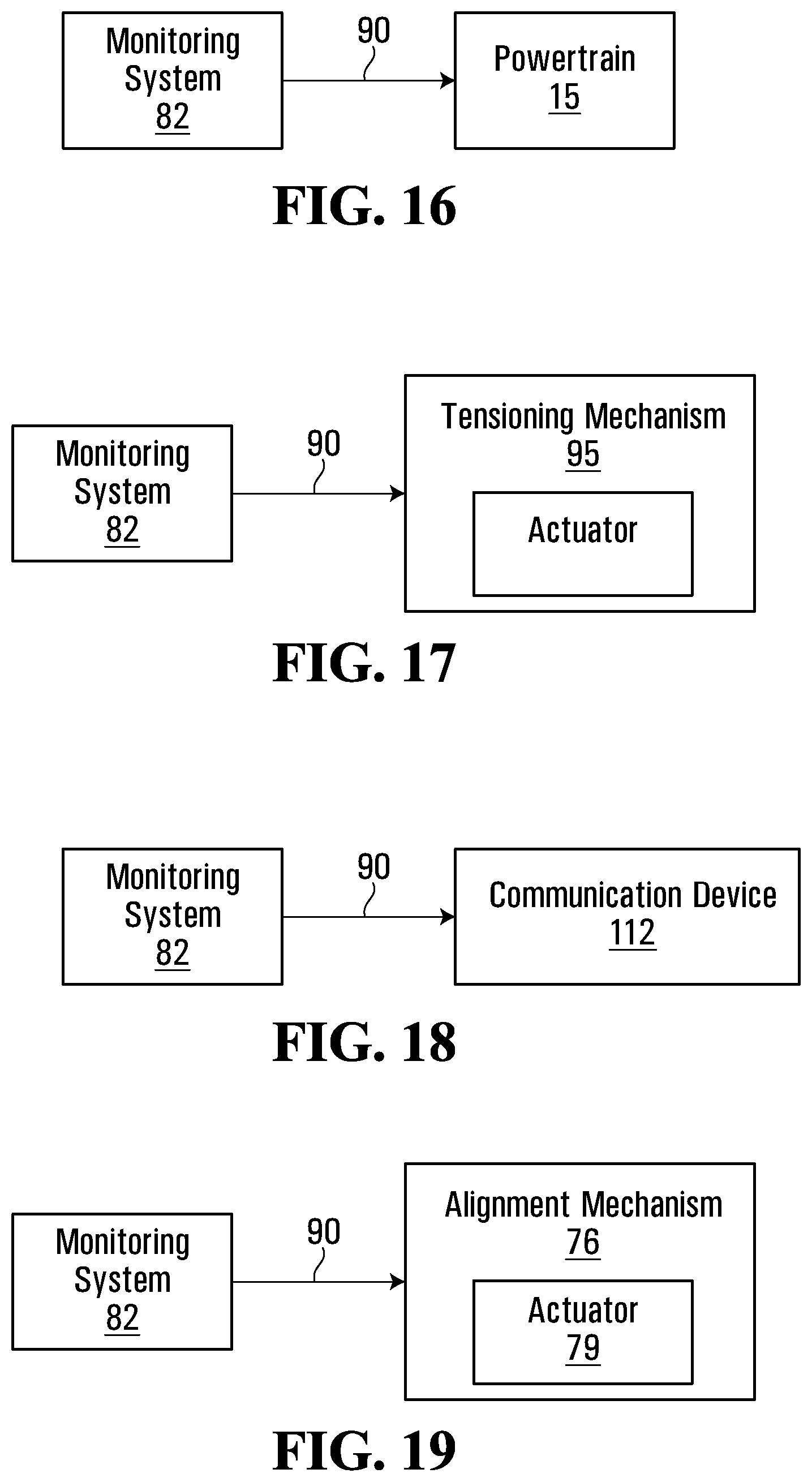 Patent US12345604 Figure 15 – Monitoring of track system for traction of a vehicle