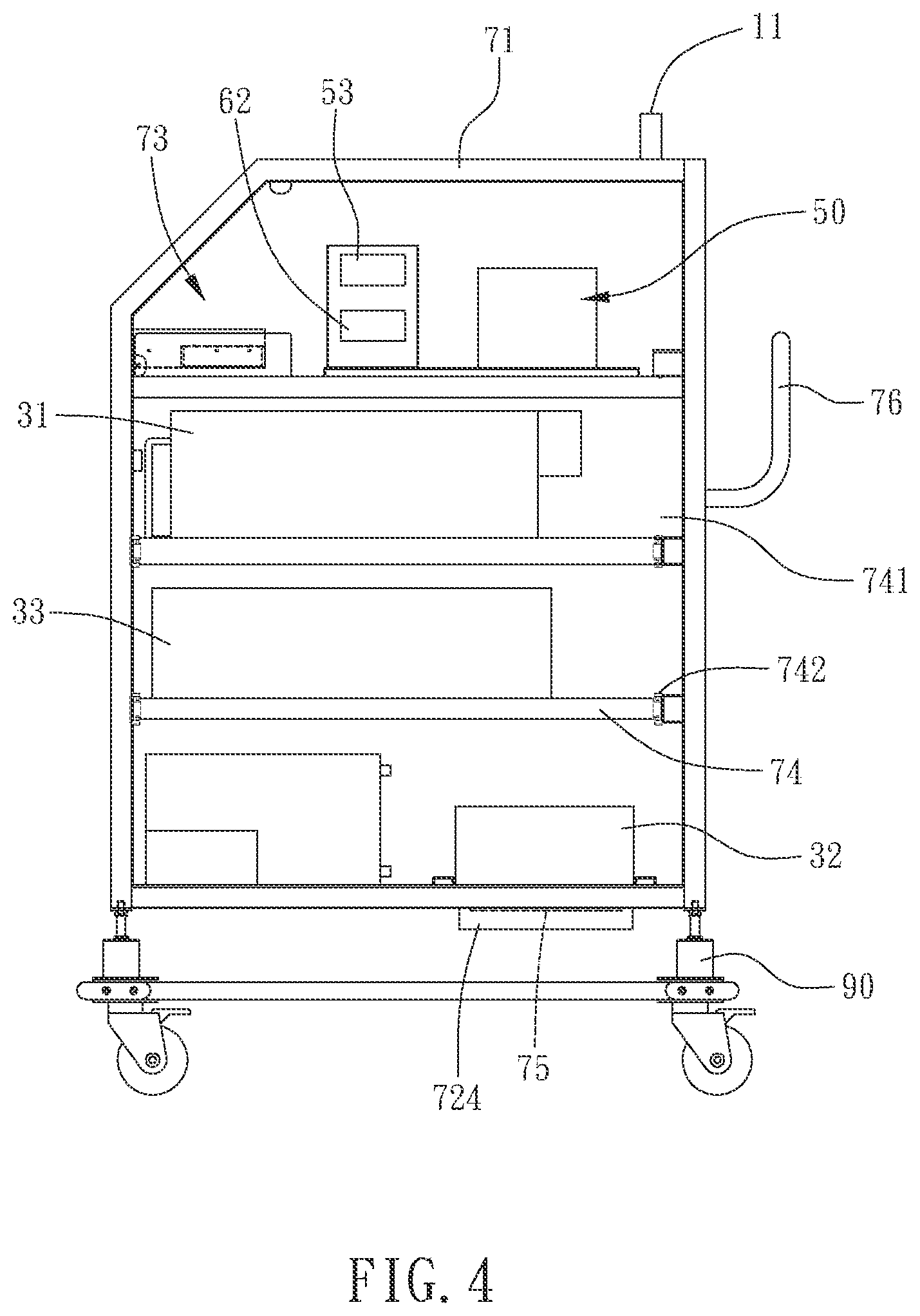 Patent US12345617 Figure 4 – Gas detection device with self protection functionality