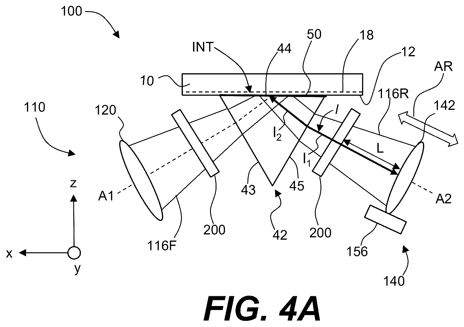 Patent US12345629 Figure 6 – Enhanced evanescent prism coupling systems and methods for characterizing stress in chemically strengthened curved parts